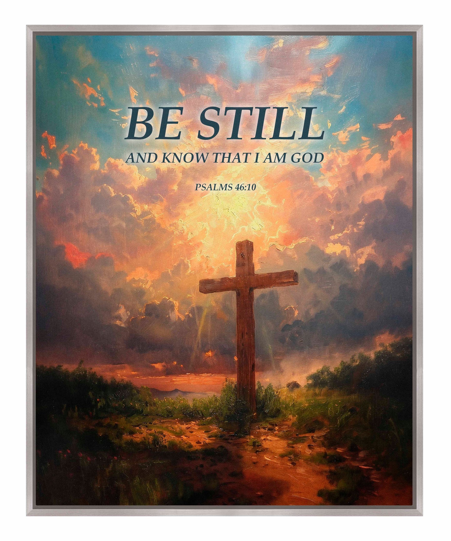 Be Still and Know - Gallery Wrapped Canvas