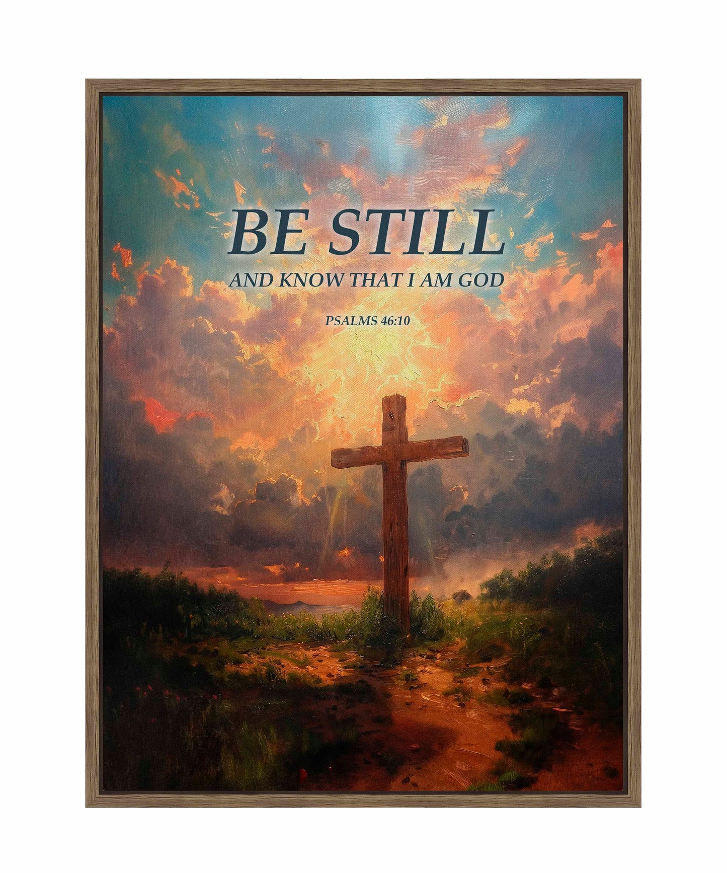 Be Still and Know - Gallery Wrapped Canvas