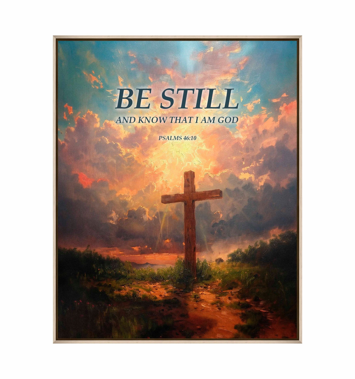 Be Still and Know - Gallery Wrapped Canvas