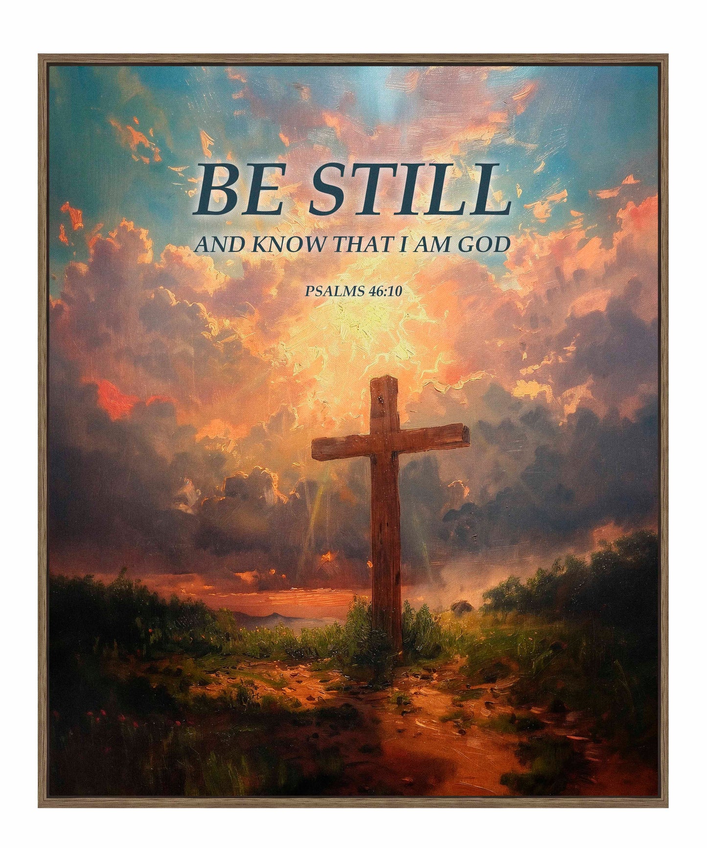 Be Still and Know - Gallery Wrapped Canvas