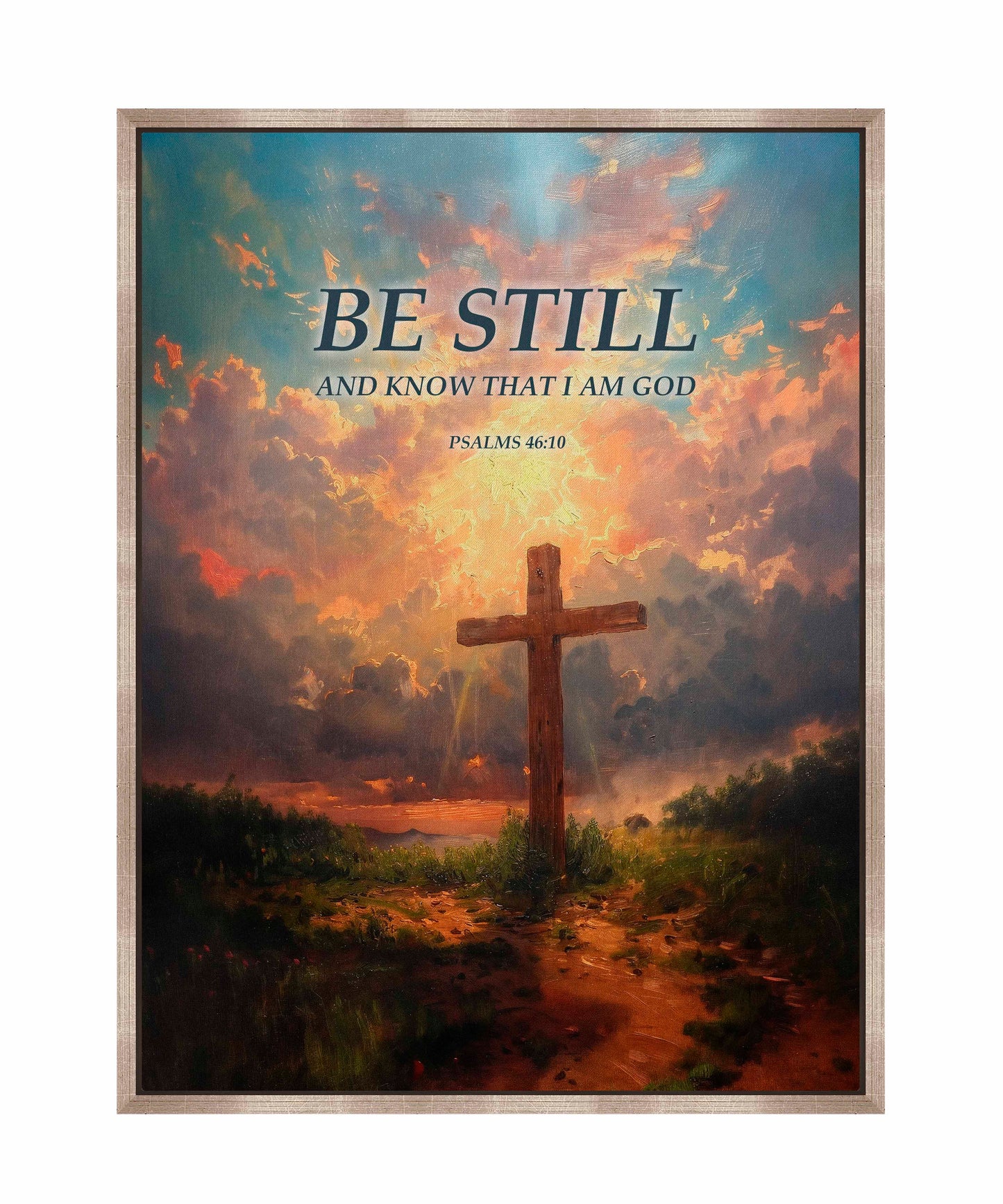 Be Still and Know - Gallery Wrapped Canvas
