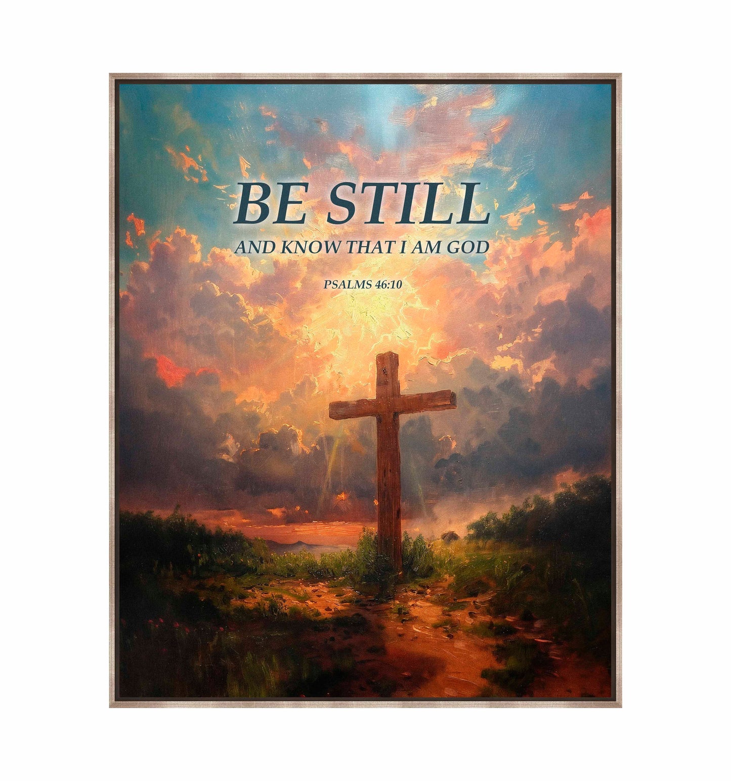 Be Still and Know - Gallery Wrapped Canvas