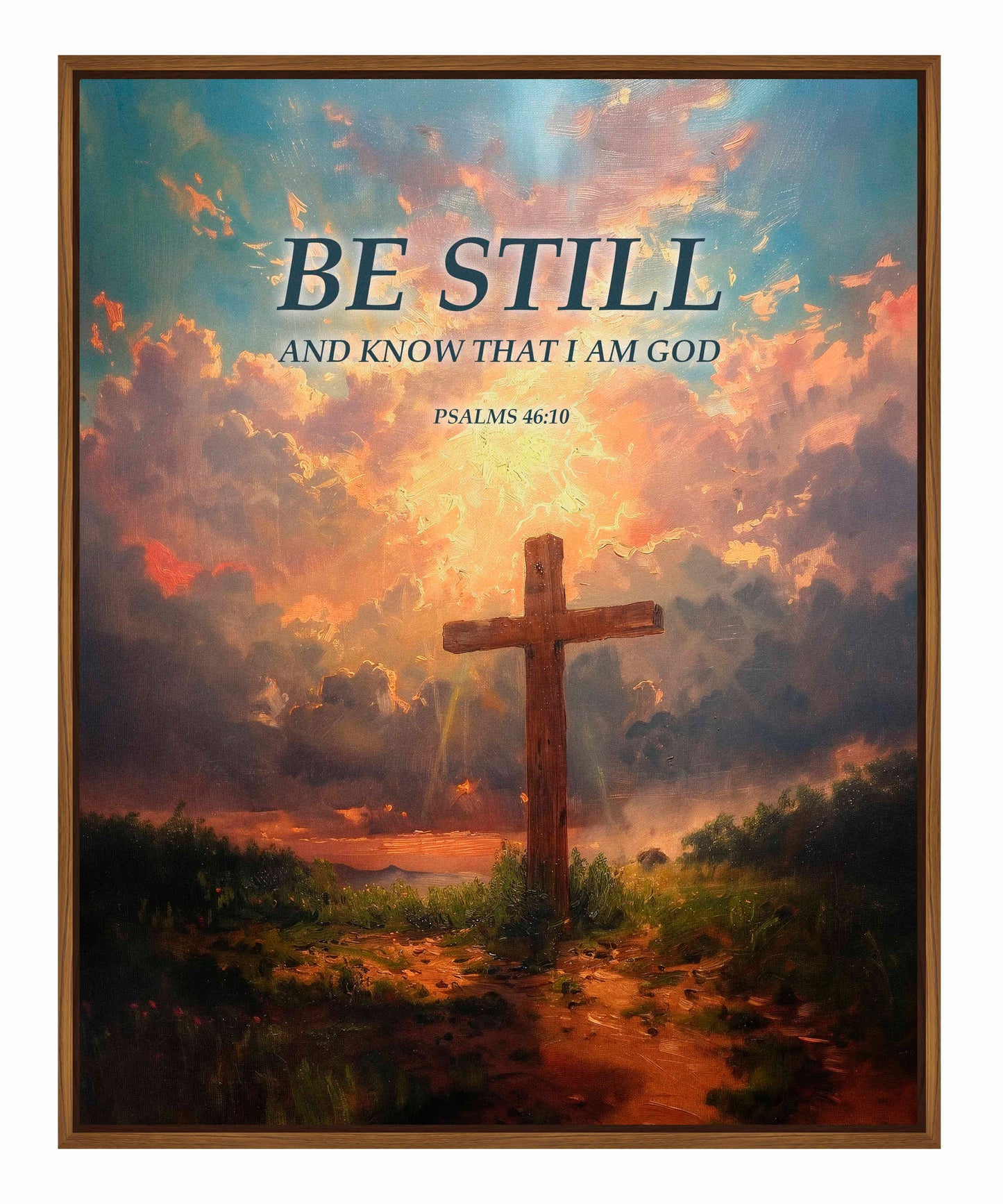 Be Still and Know - Gallery Wrapped Canvas