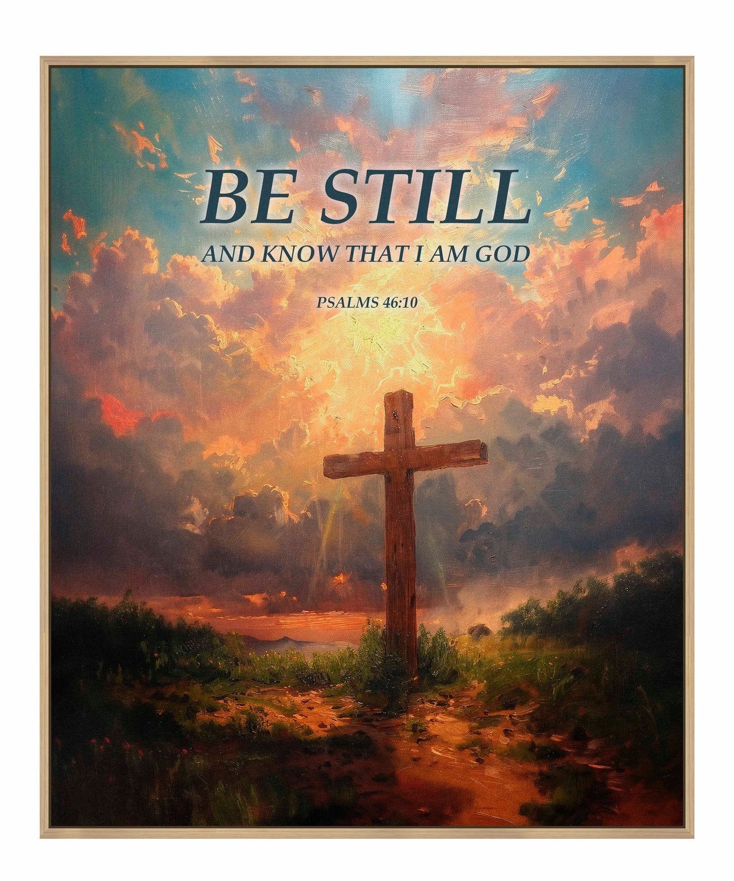 Be Still and Know - Gallery Wrapped Canvas