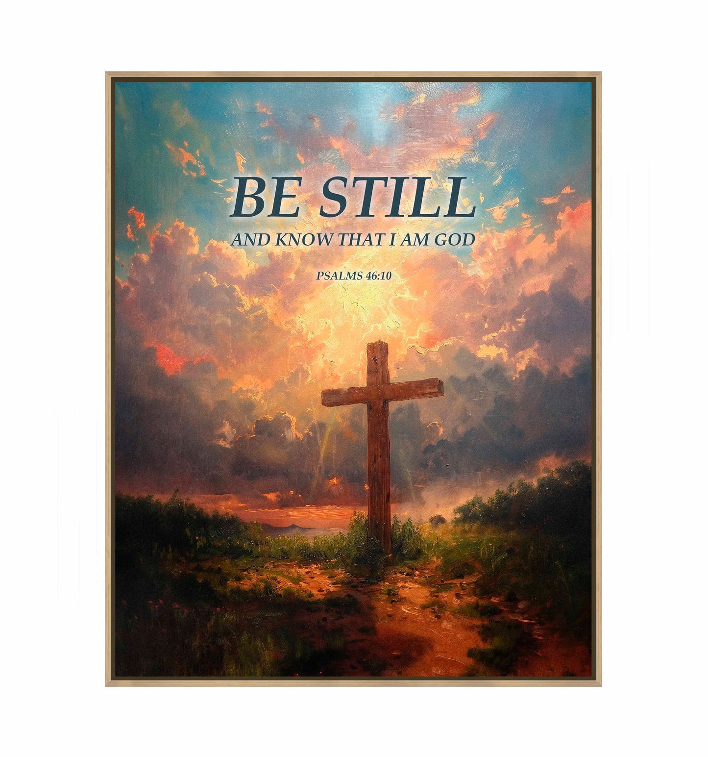 Be Still and Know - Gallery Wrapped Canvas