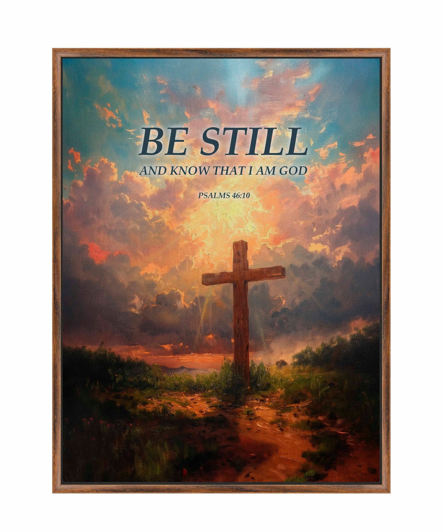 Be Still and Know - Gallery Wrapped Canvas