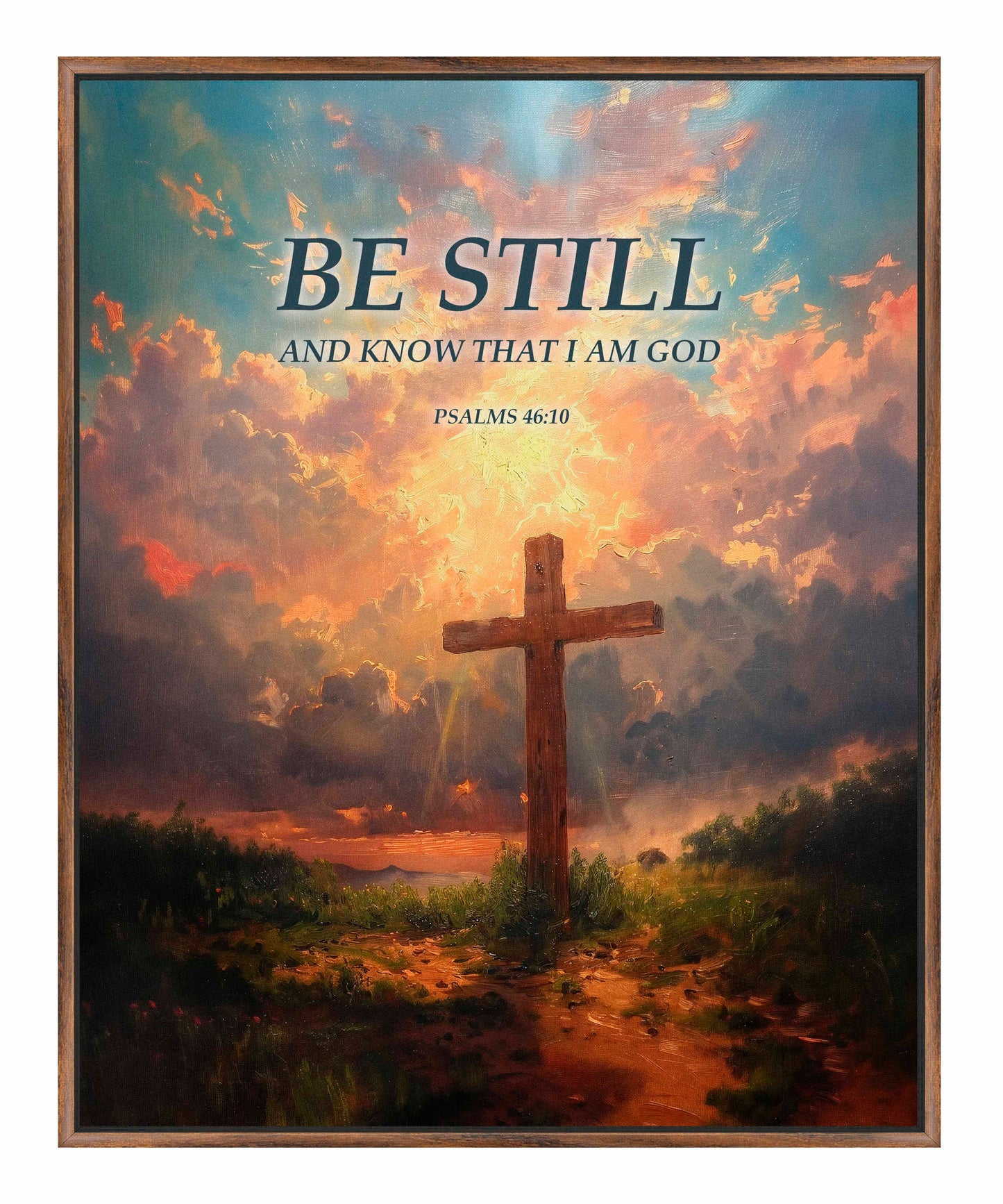 Be Still and Know - Gallery Wrapped Canvas