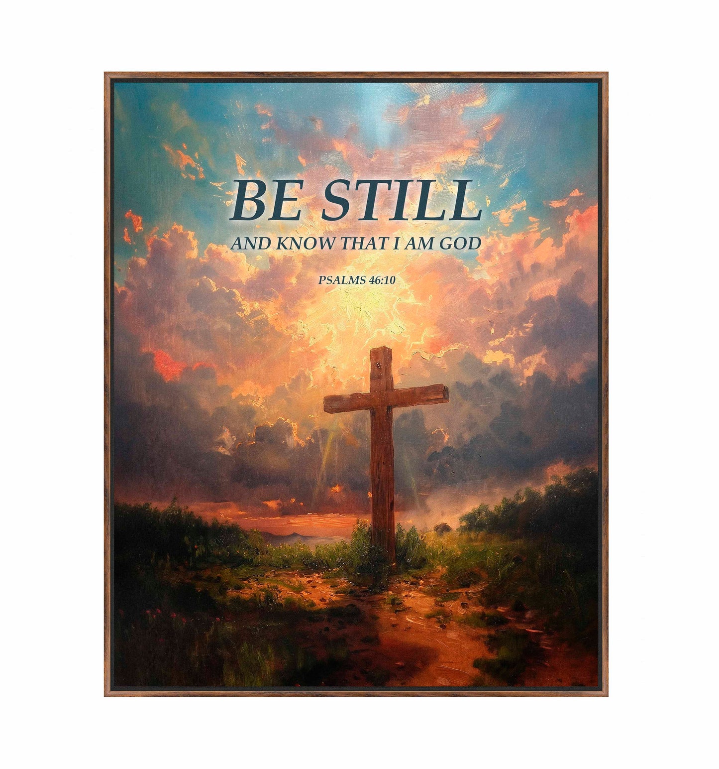 Be Still and Know - Gallery Wrapped Canvas