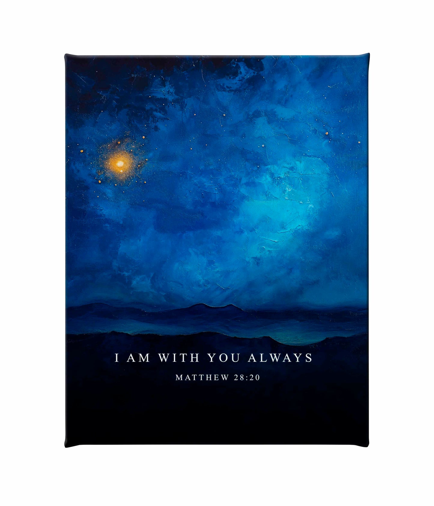 Matthew 28:20 - Gallery Wrapped Canvas