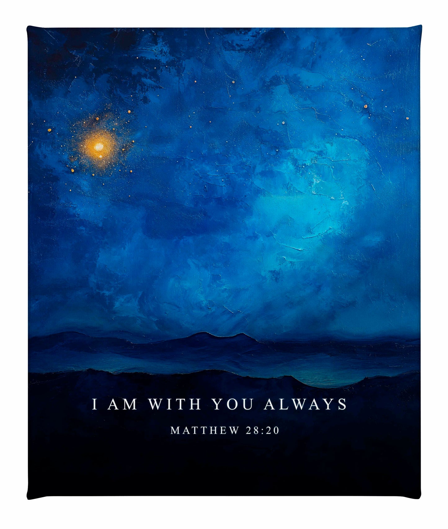 Matthew 28:20 - Gallery Wrapped Canvas