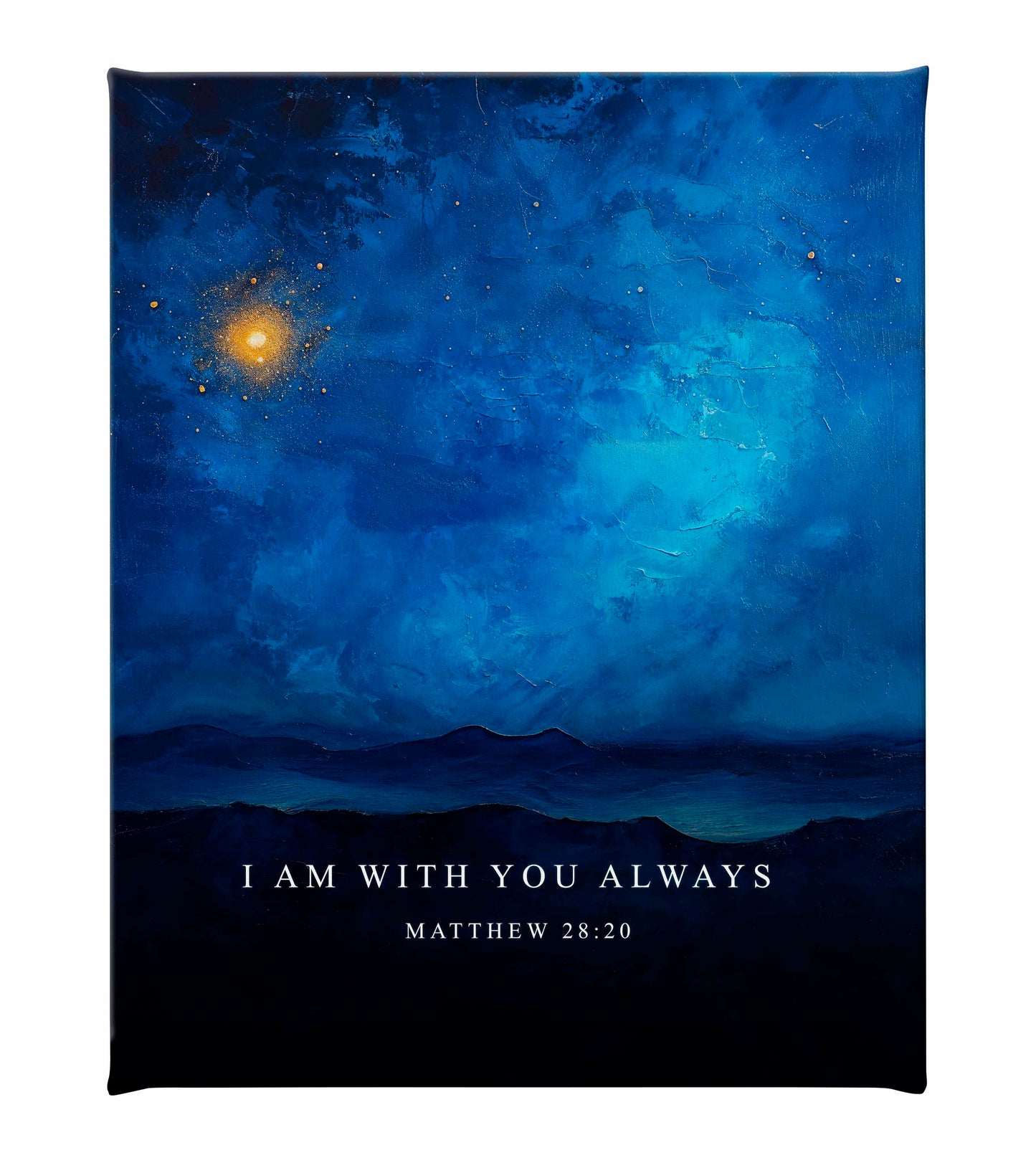 Matthew 28:20 - Gallery Wrapped Canvas