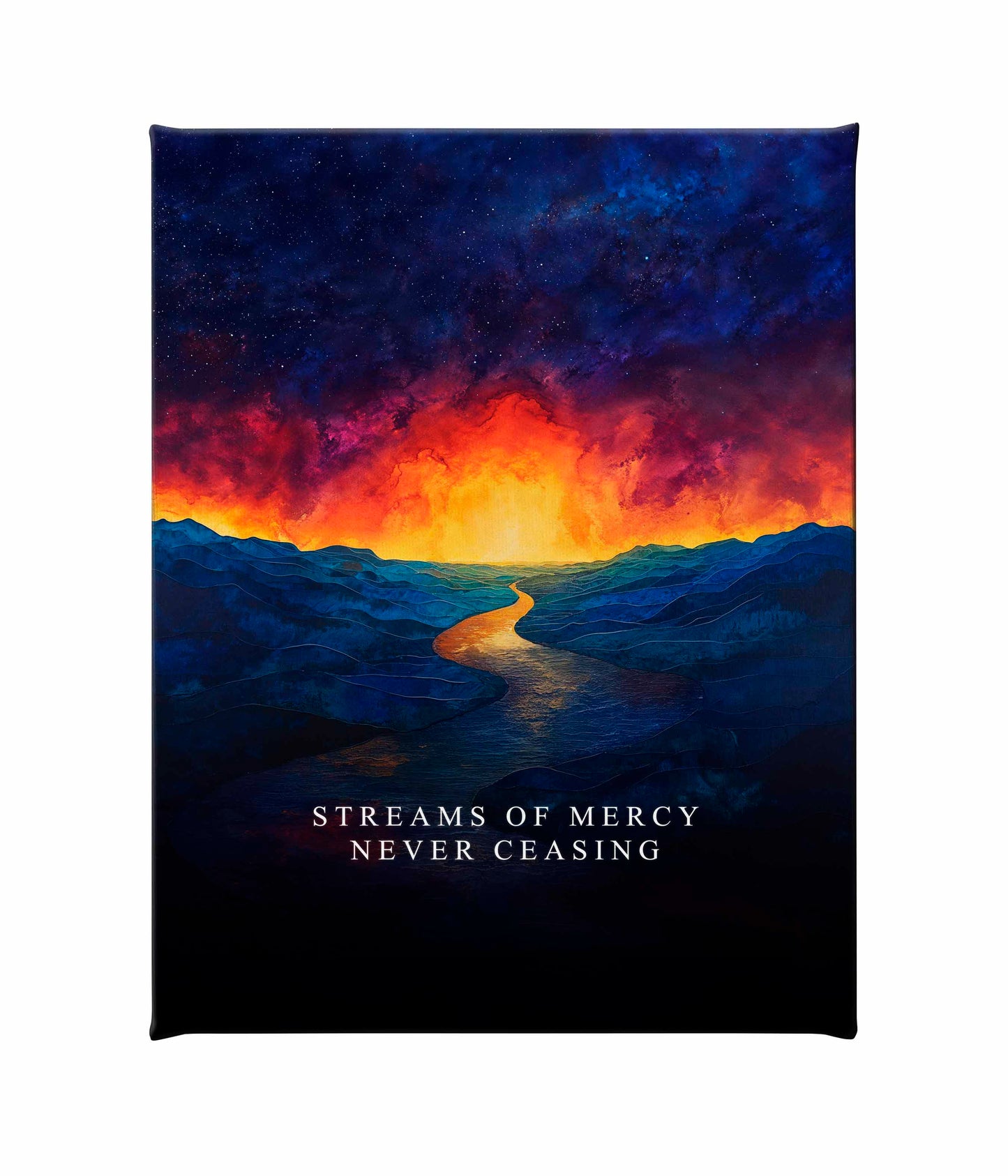 Streams Of Mercy - Gallery Wrapped Canvas