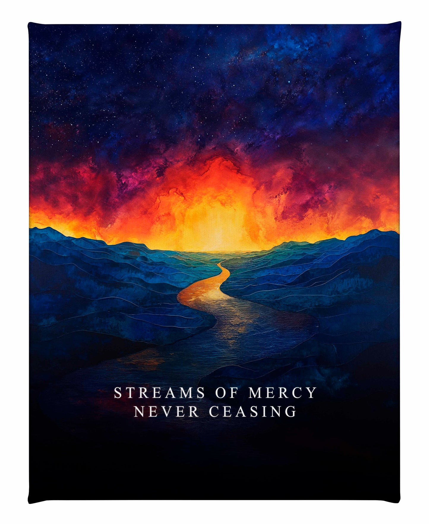Streams Of Mercy - Gallery Wrapped Canvas