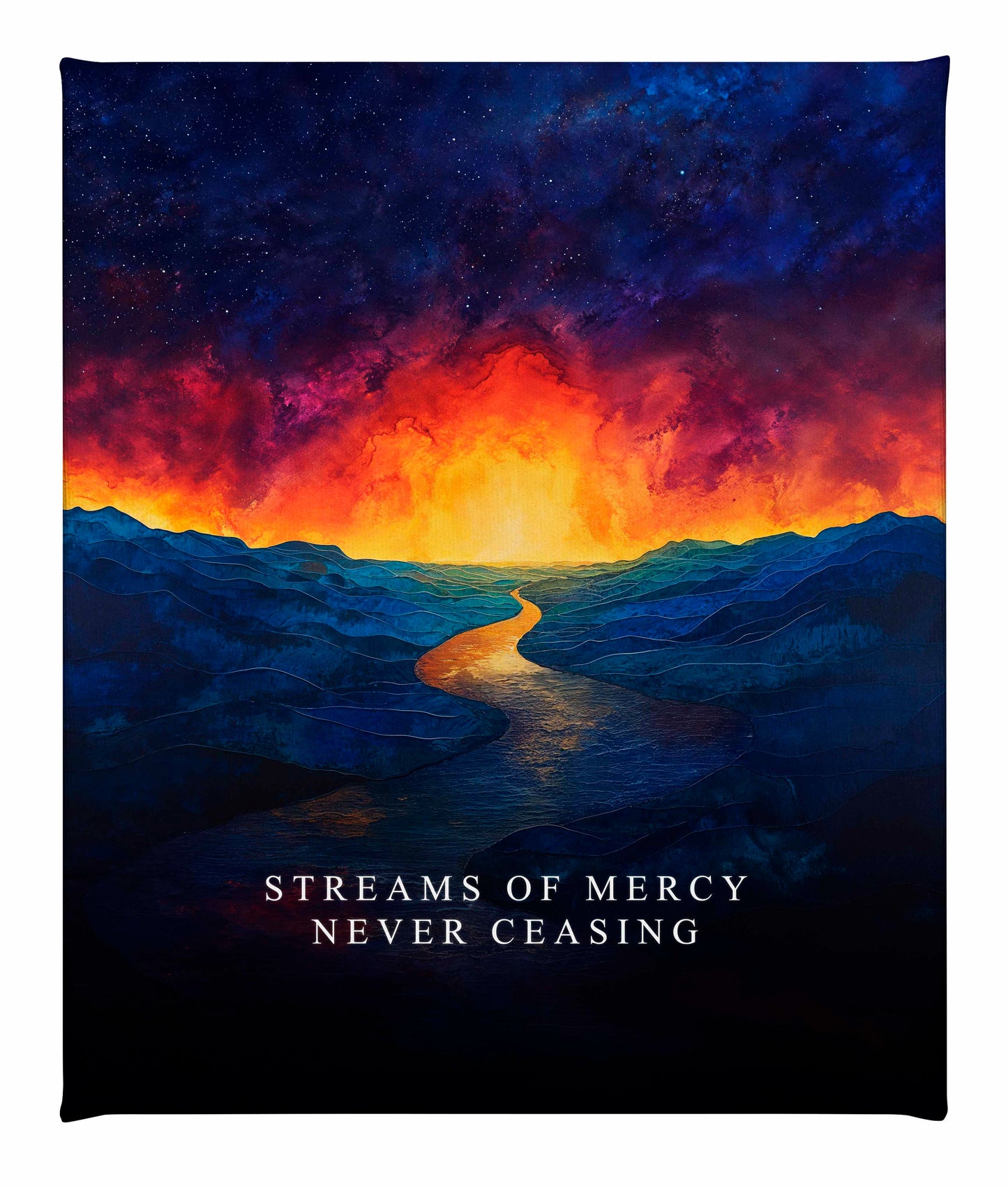 Streams Of Mercy - Gallery Wrapped Canvas