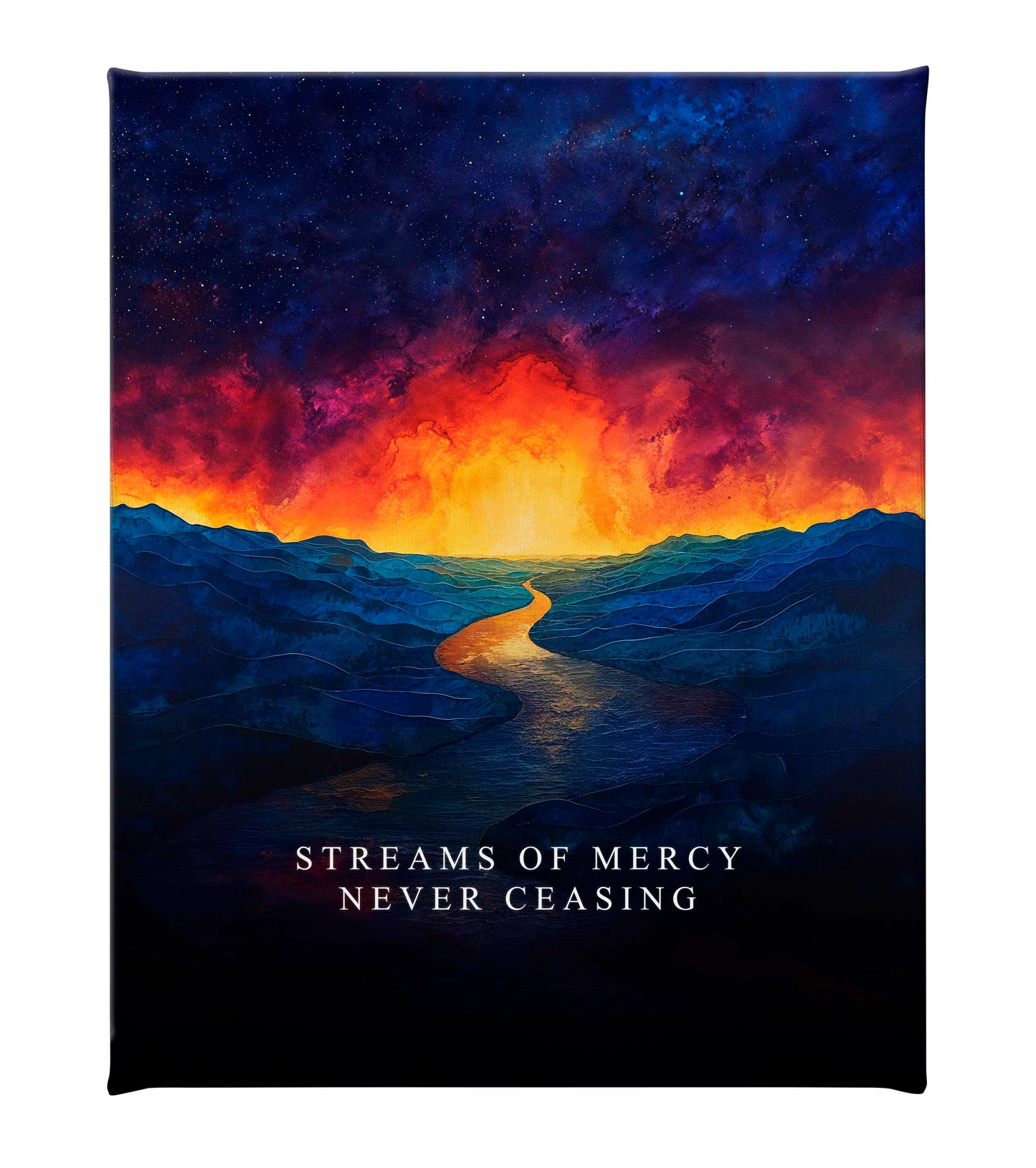 Streams Of Mercy - Gallery Wrapped Canvas