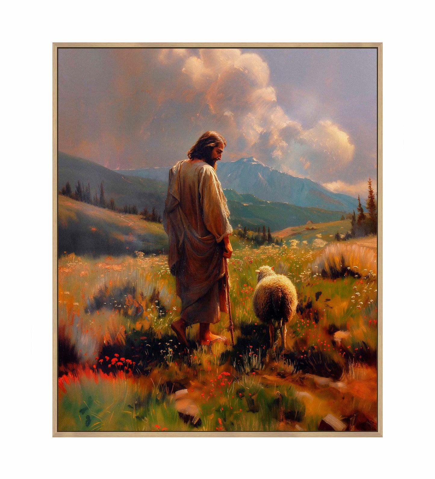 The Good Shepherd - Gallery Wrapped Canvas