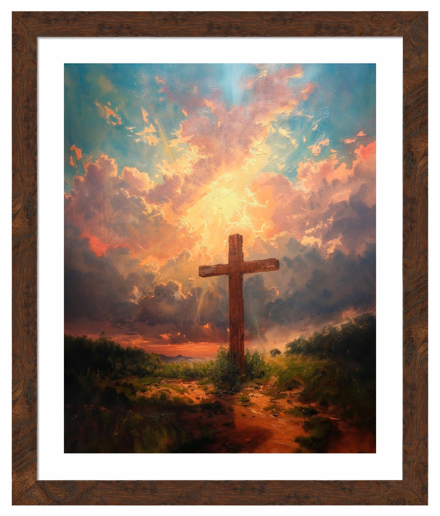 The Old Rugged Cross - Art Prints