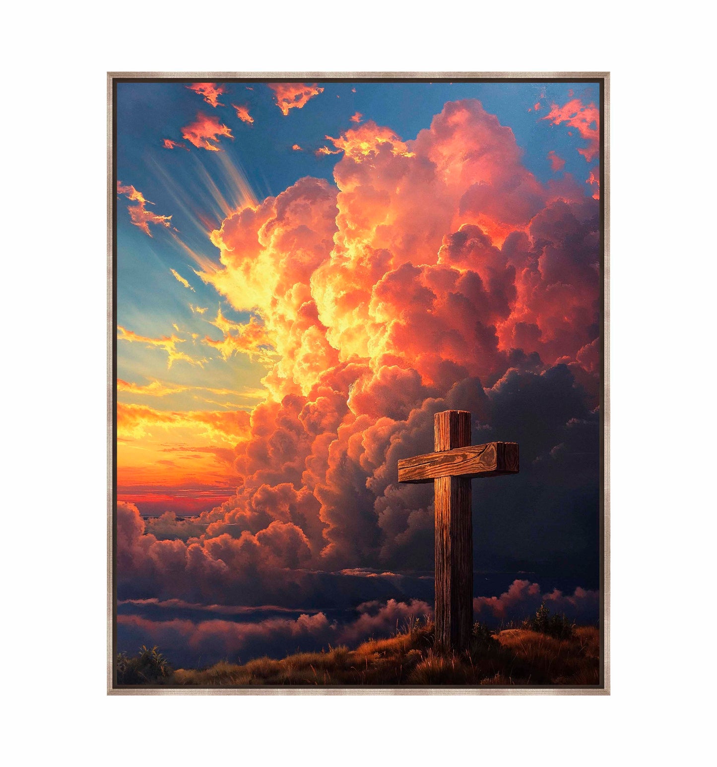 Meditative Silence - Gallery Wrapped Canvas