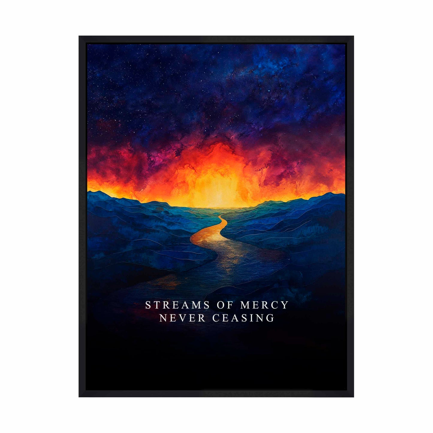 Streams Of Mercy - Gallery Wrapped Canvas