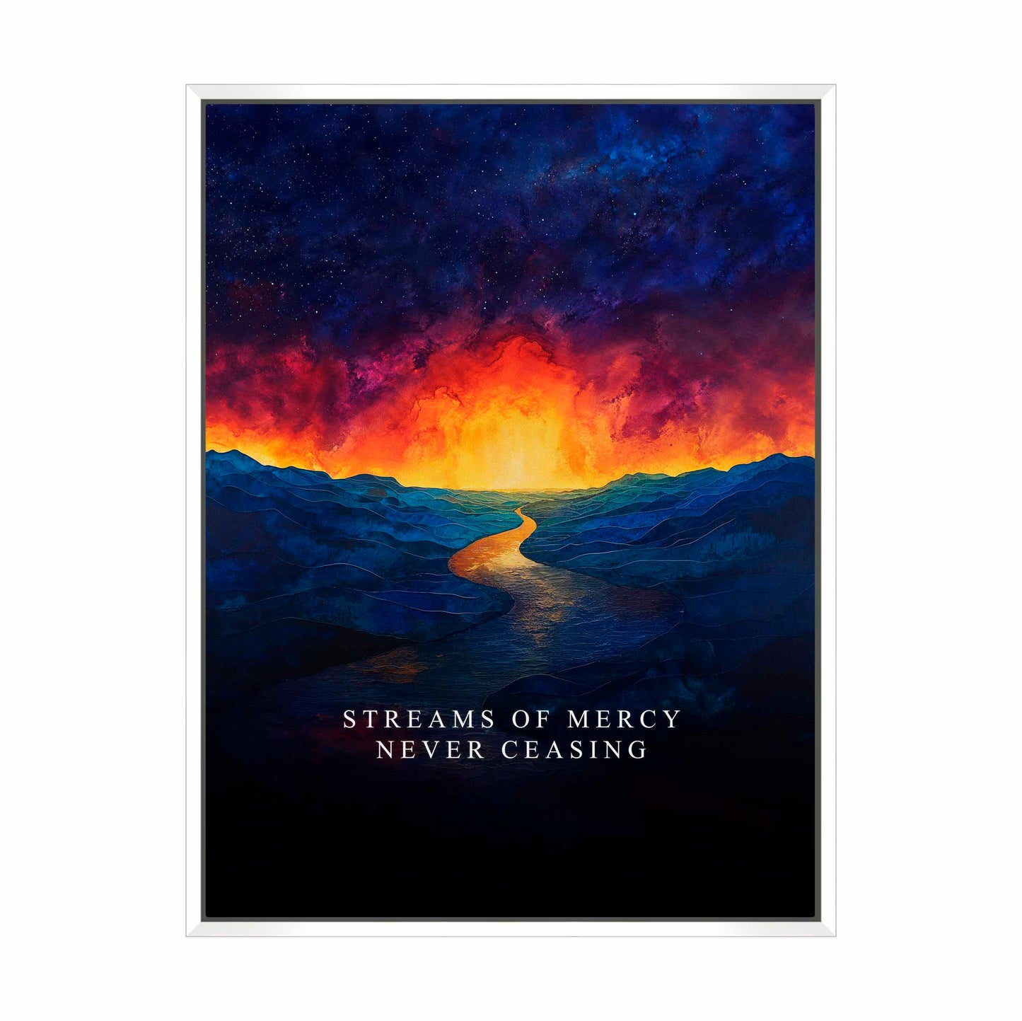 Streams Of Mercy - Gallery Wrapped Canvas