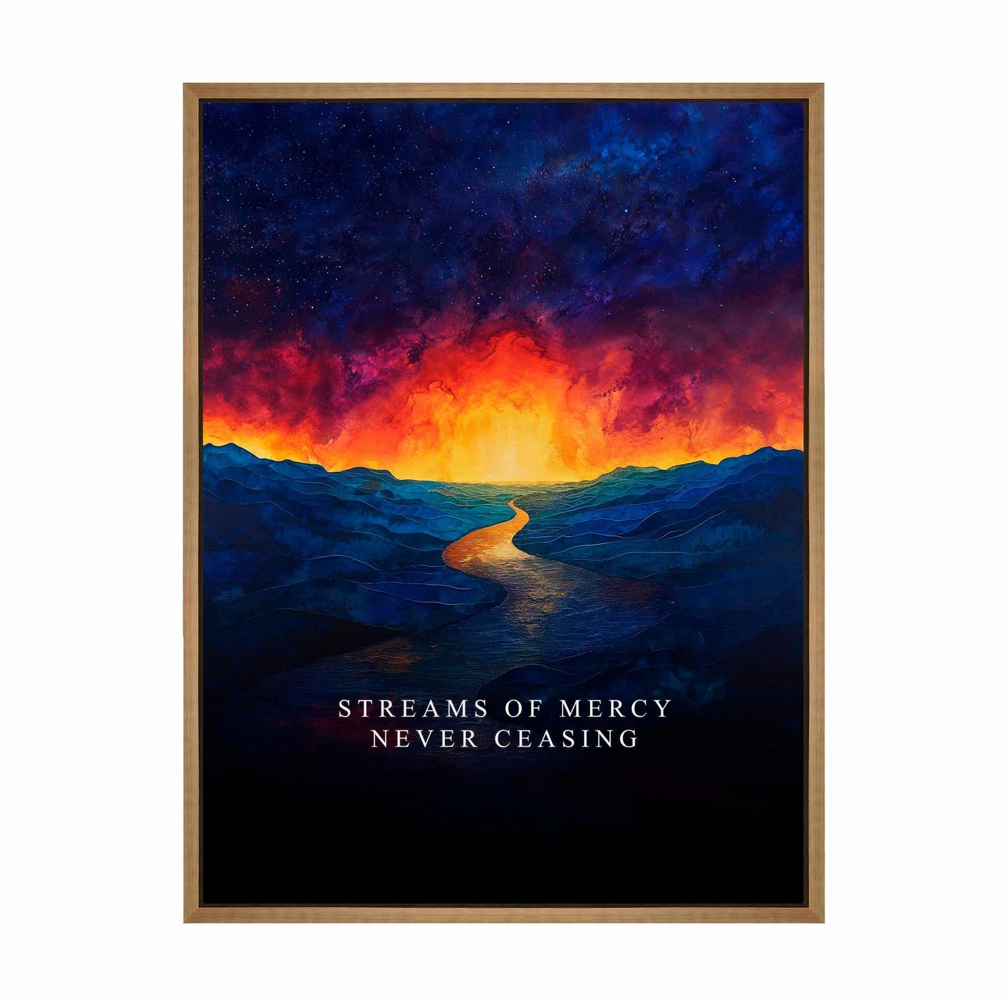 Streams Of Mercy - Gallery Wrapped Canvas