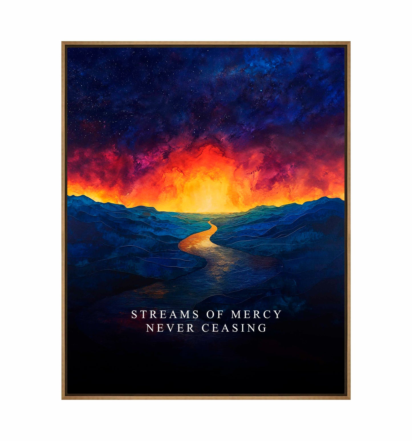 Streams Of Mercy - Gallery Wrapped Canvas