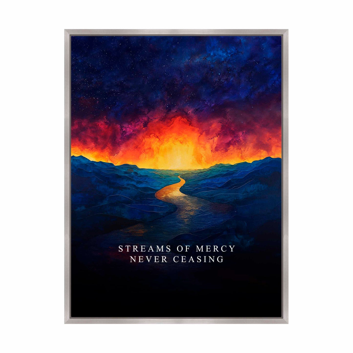 Streams Of Mercy - Gallery Wrapped Canvas