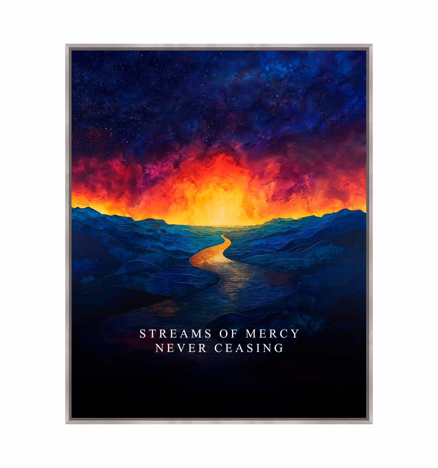 Streams Of Mercy - Gallery Wrapped Canvas