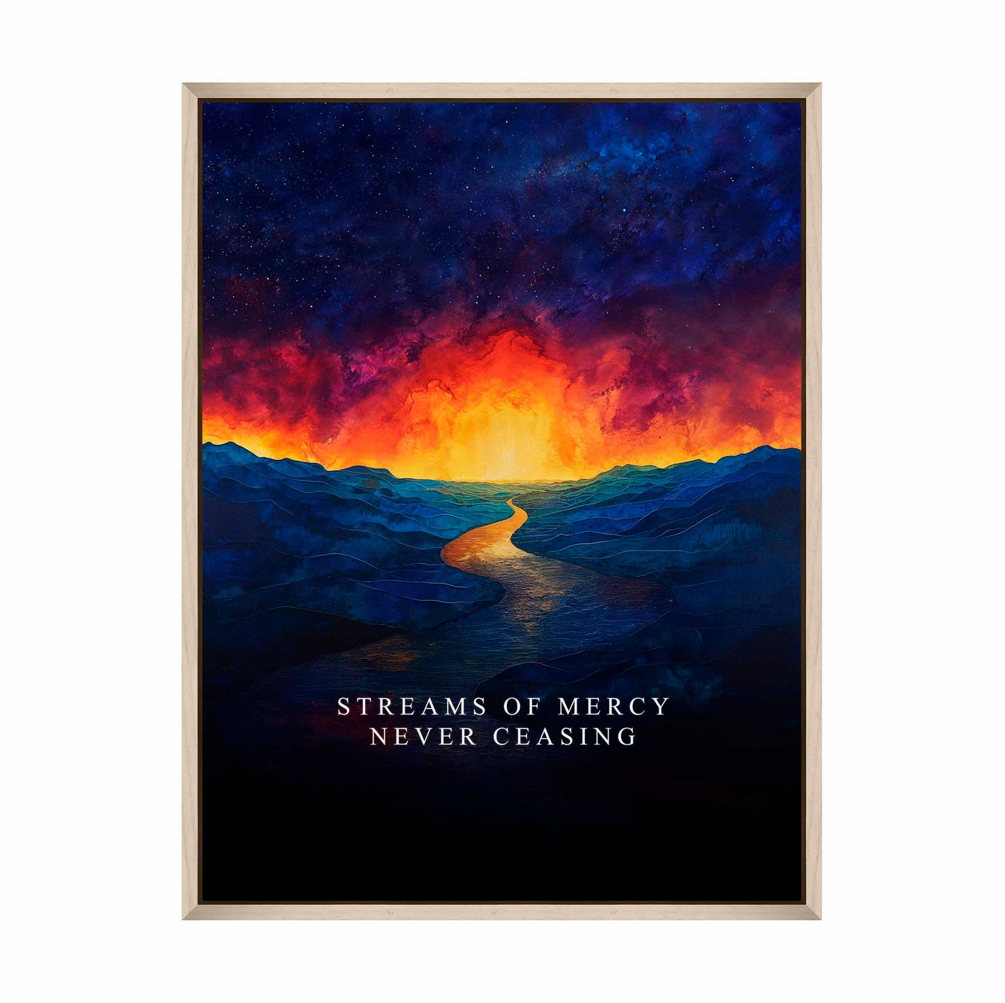 Streams Of Mercy - Gallery Wrapped Canvas