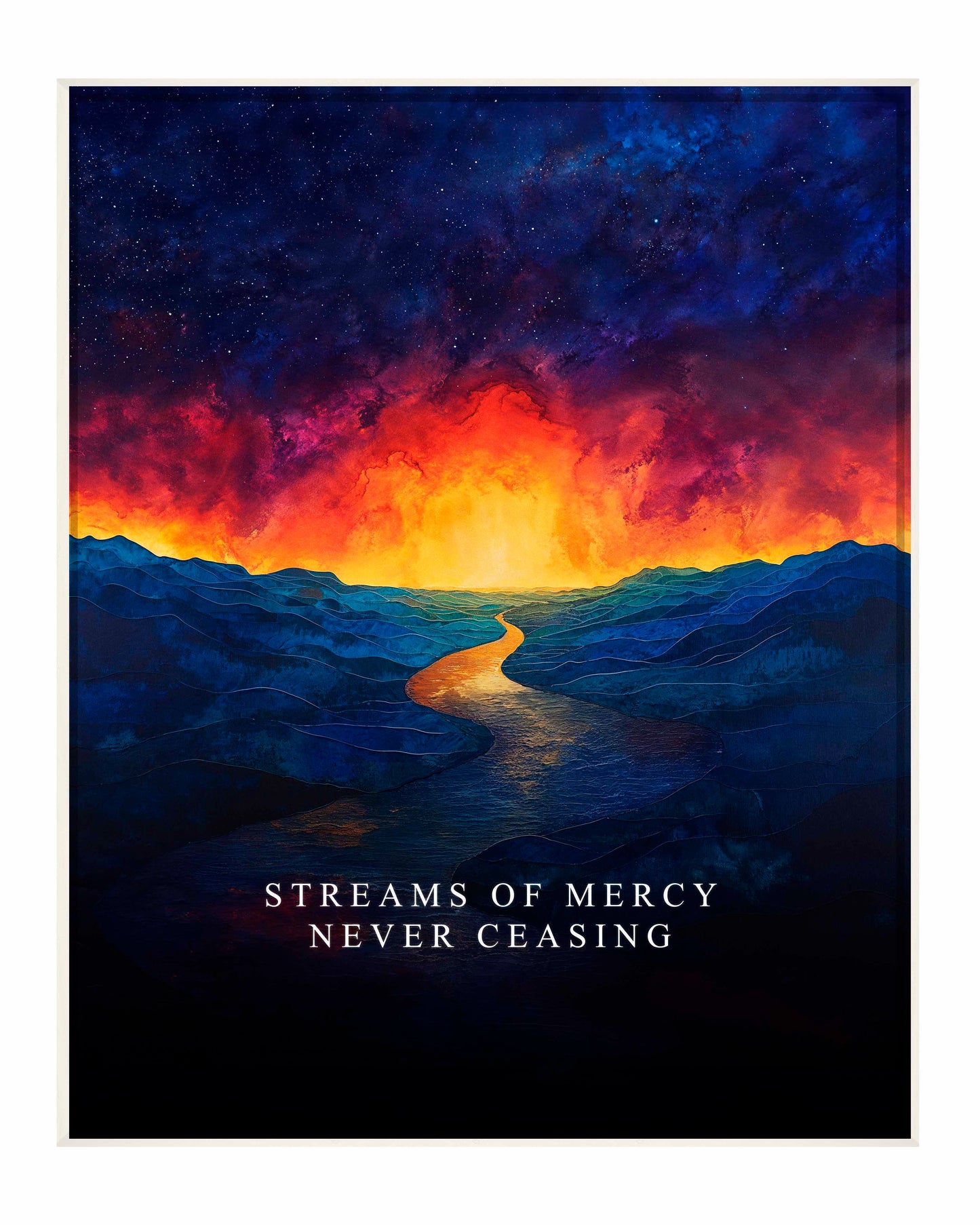 Streams Of Mercy - Gallery Wrapped Canvas