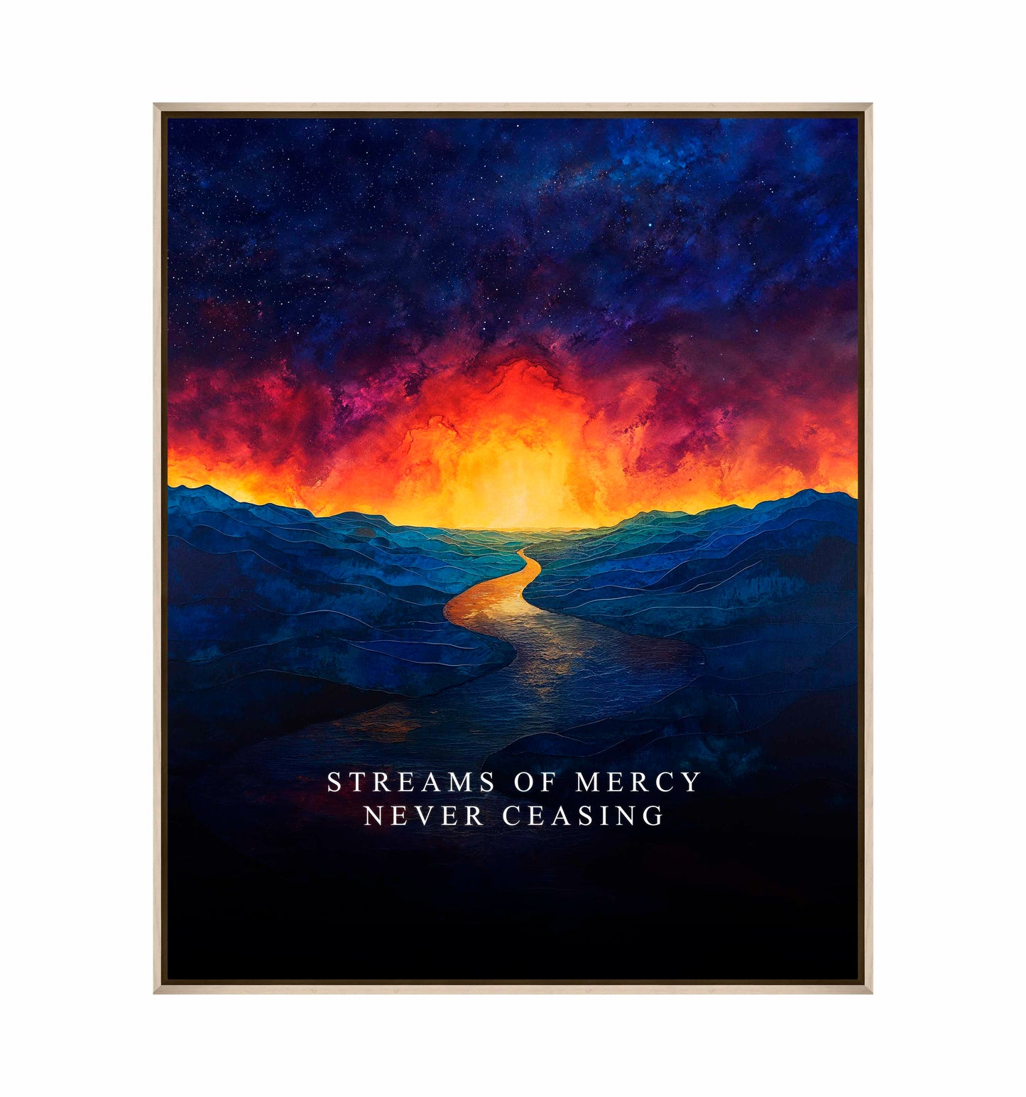 Streams Of Mercy - Gallery Wrapped Canvas
