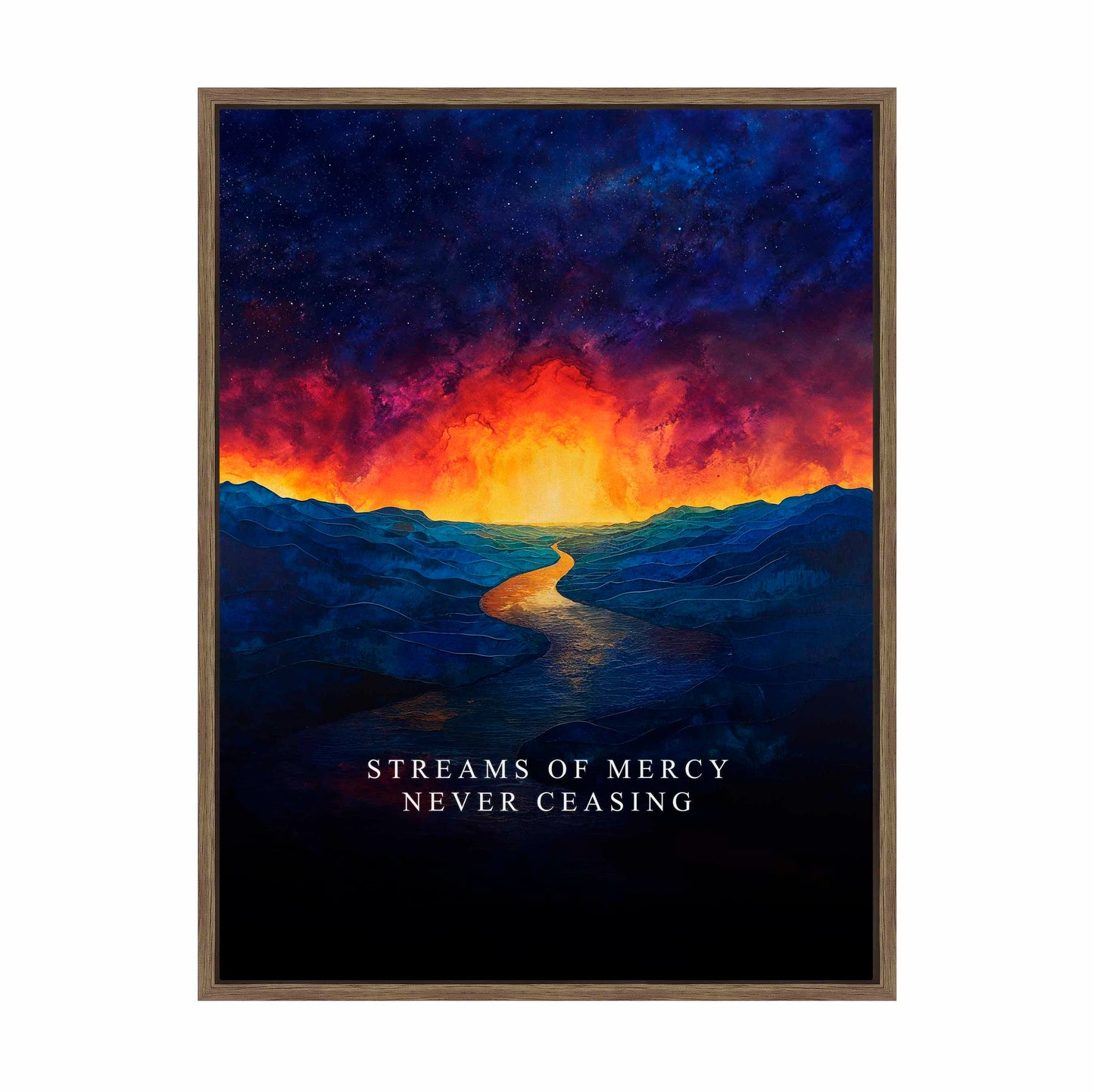 Streams Of Mercy - Gallery Wrapped Canvas