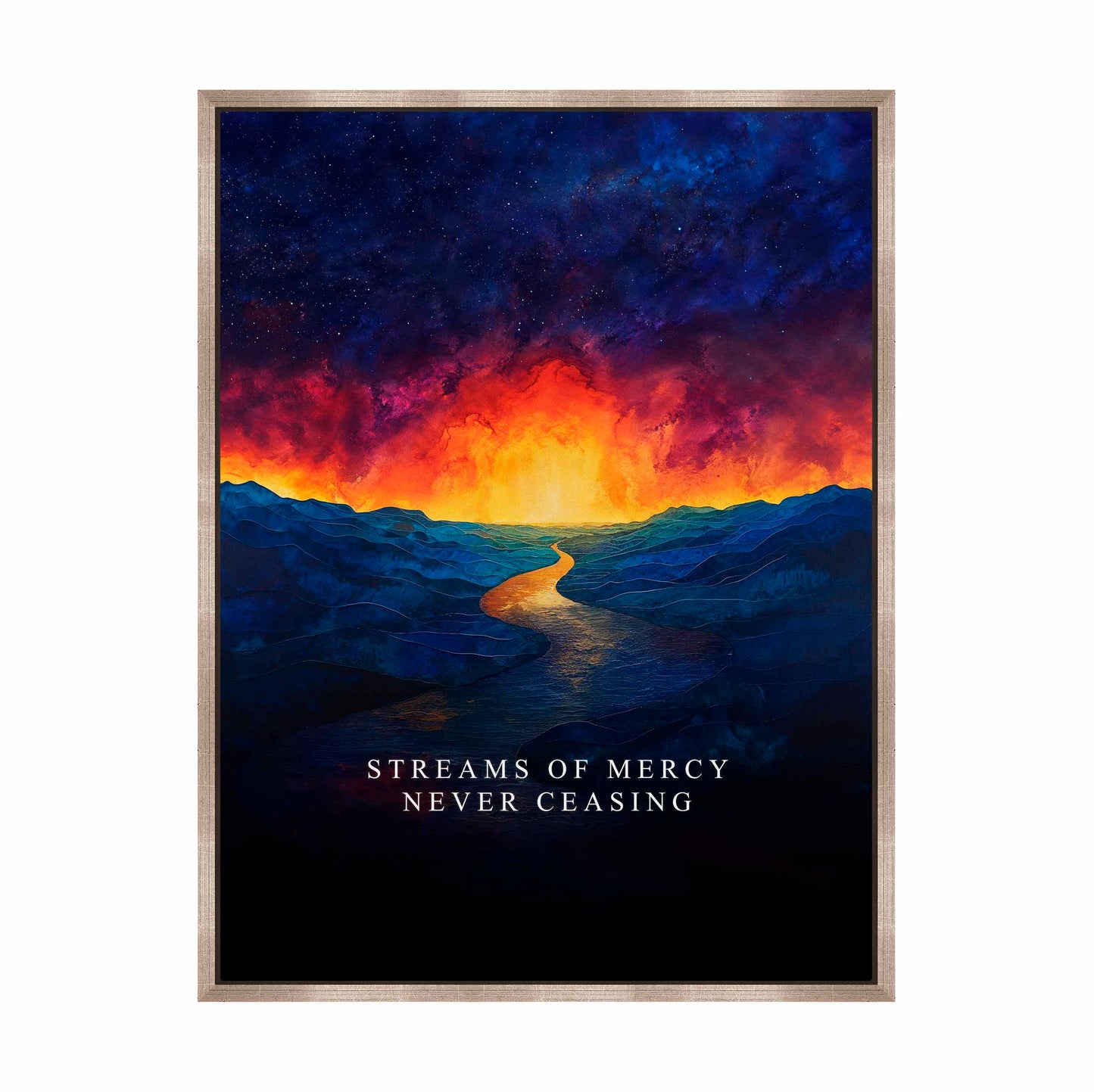 Streams Of Mercy - Gallery Wrapped Canvas