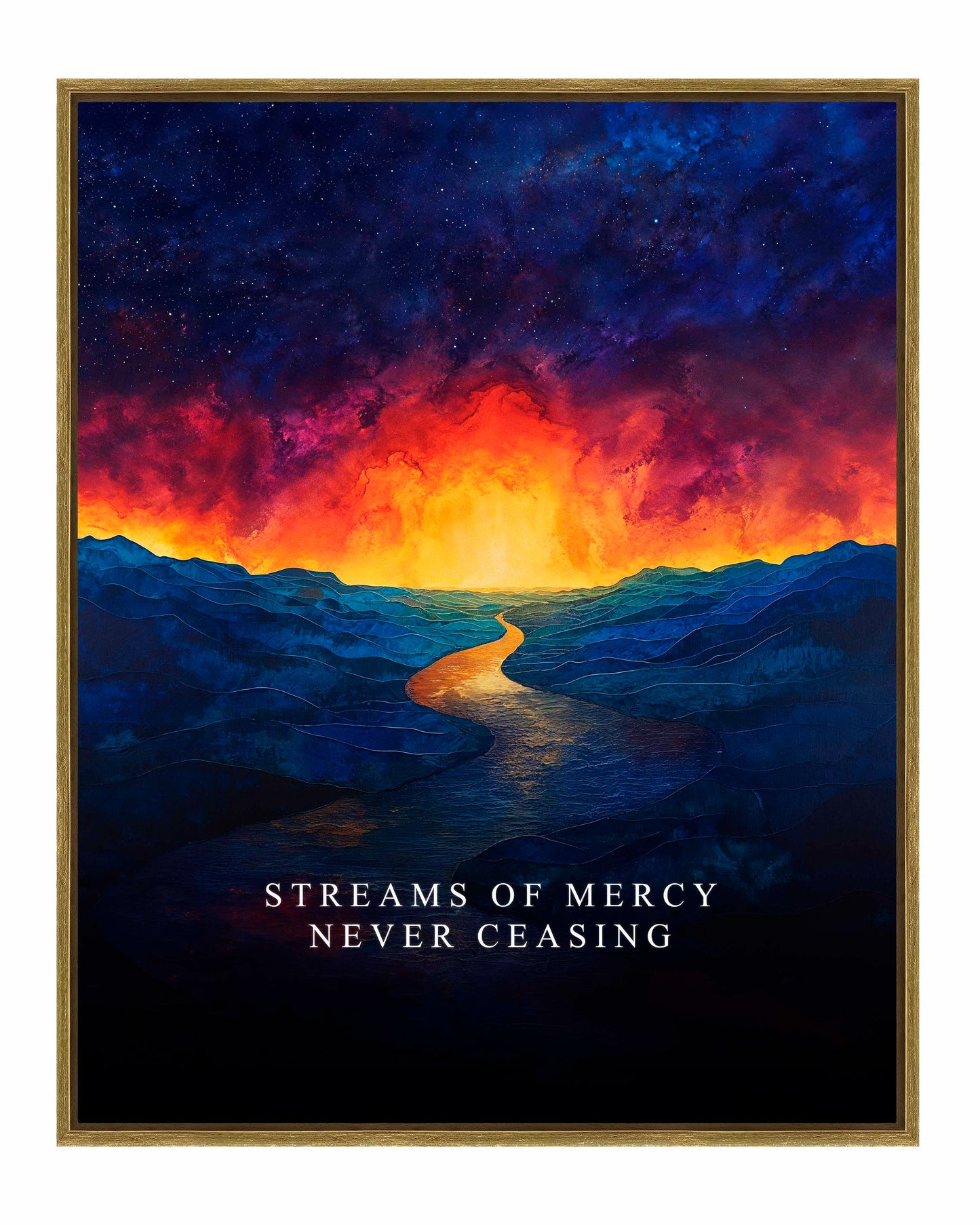 Streams Of Mercy - Gallery Wrapped Canvas