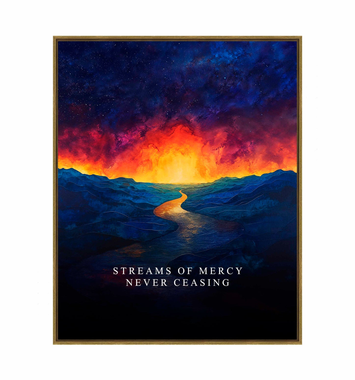 Streams Of Mercy - Gallery Wrapped Canvas