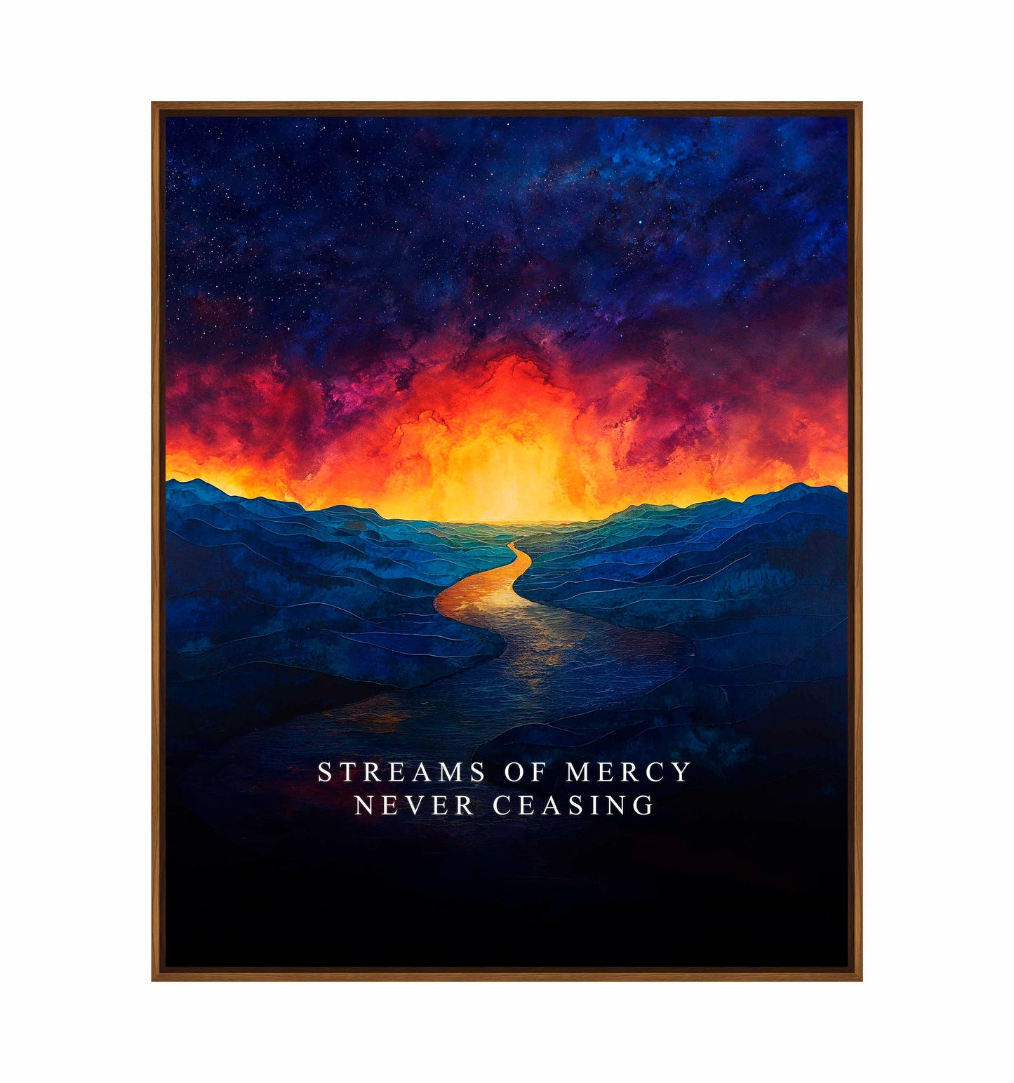 Streams Of Mercy - Gallery Wrapped Canvas