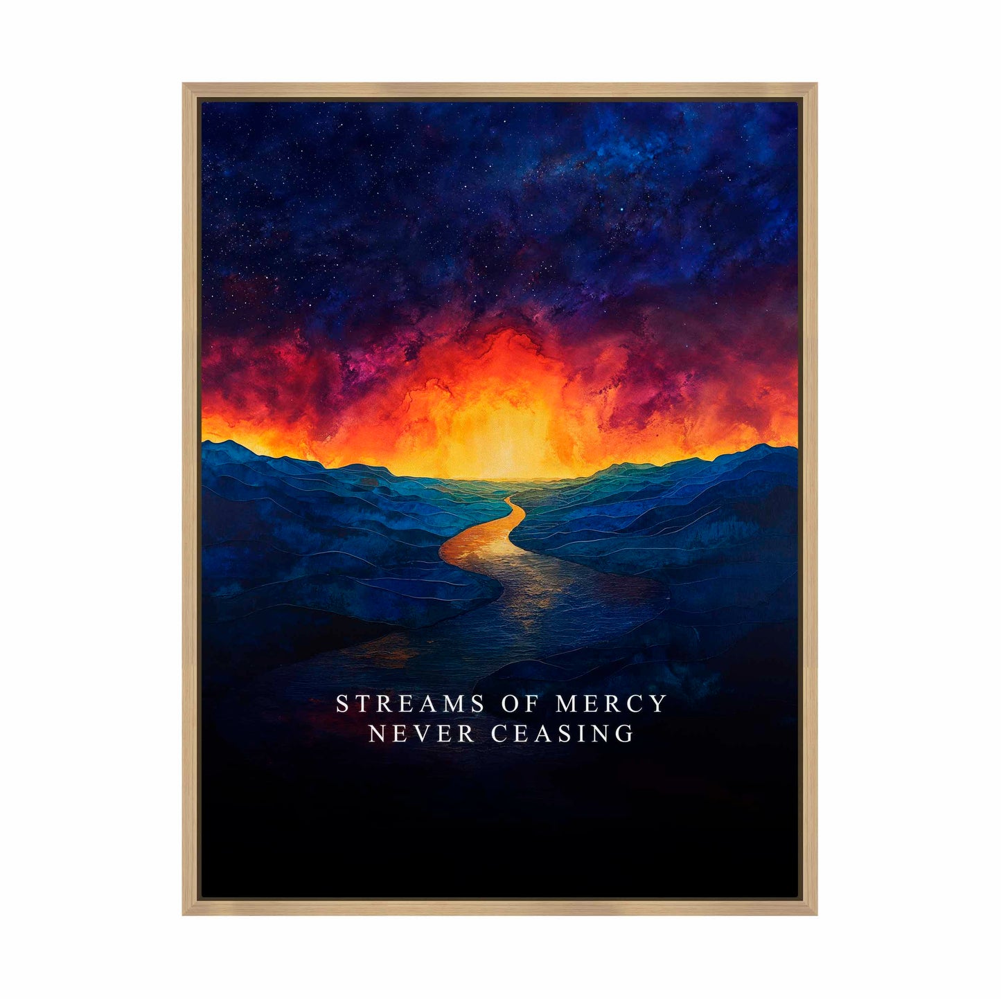 Streams Of Mercy - Gallery Wrapped Canvas