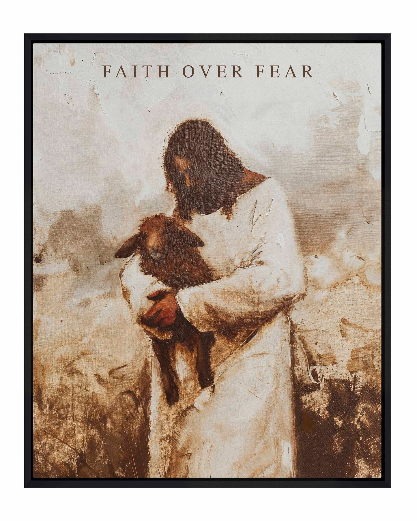 Faith Over Fear - Gallery Wrapped Canvas