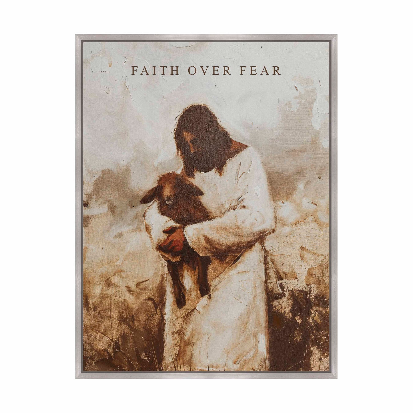 Faith Over Fear - Gallery Wrapped Canvas