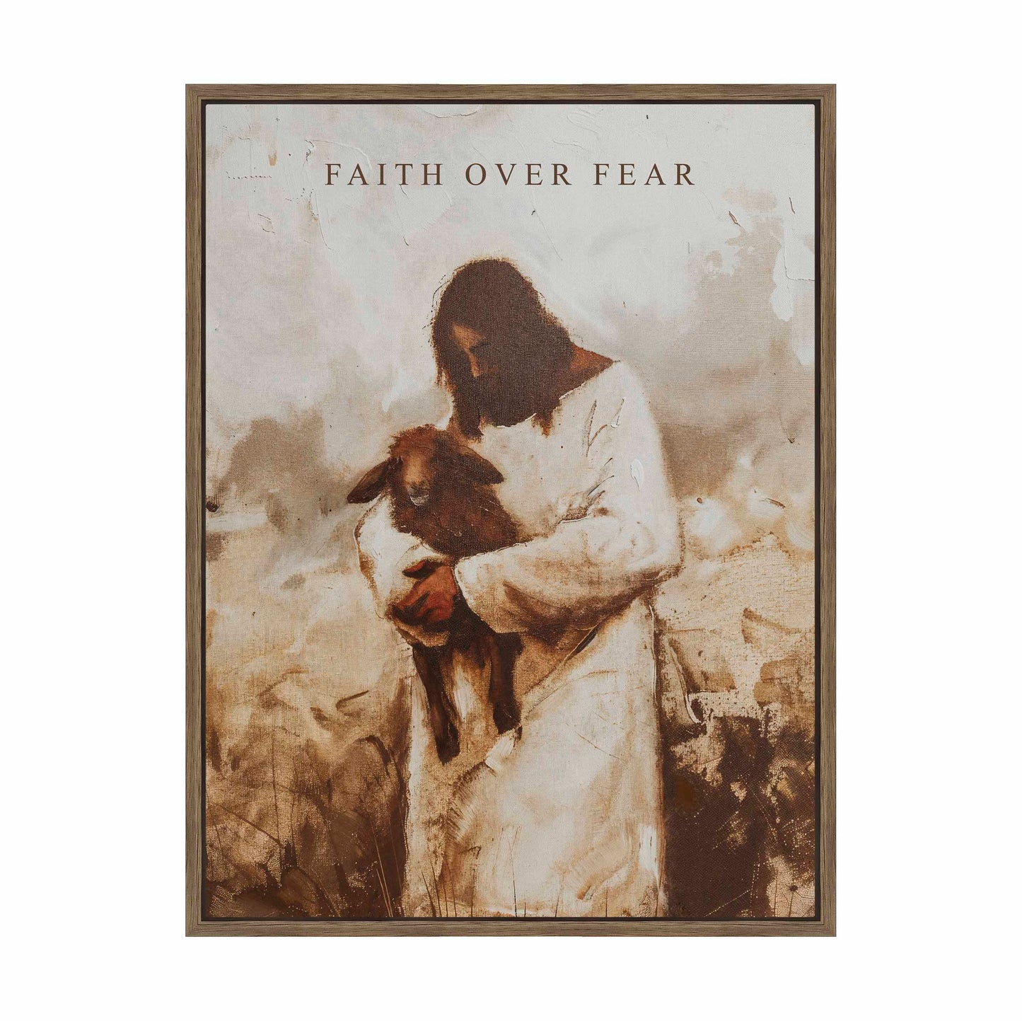Faith Over Fear - Gallery Wrapped Canvas