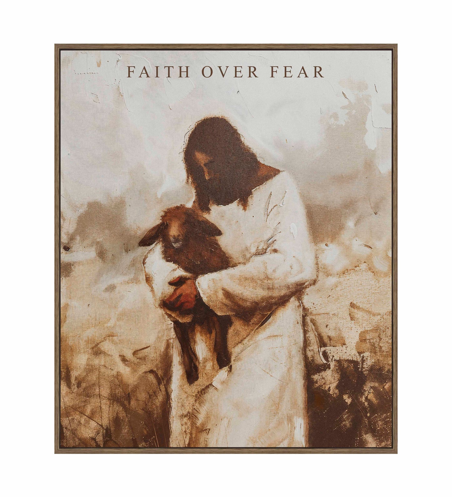 Faith Over Fear - Gallery Wrapped Canvas
