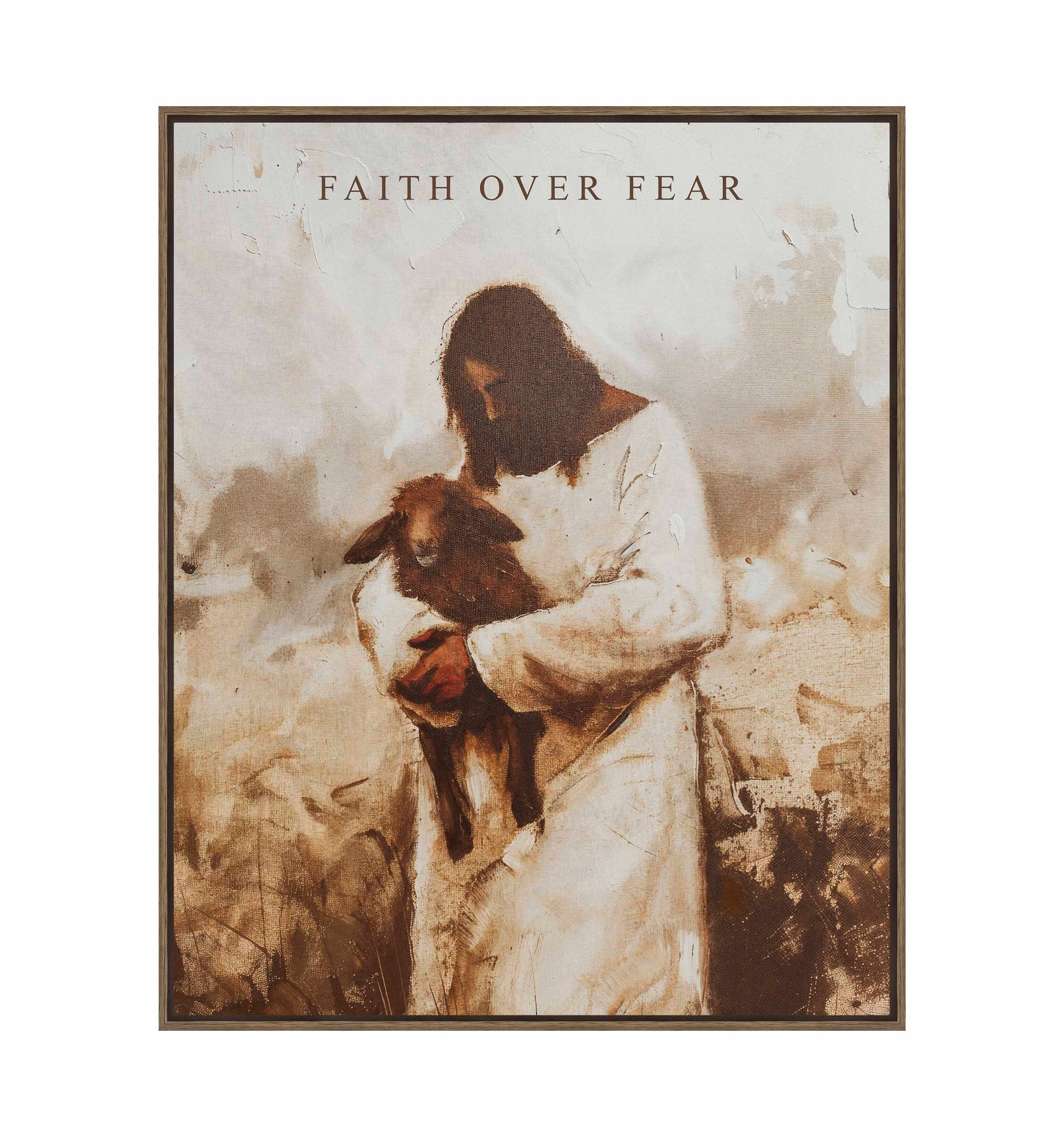 Faith Over Fear - Gallery Wrapped Canvas