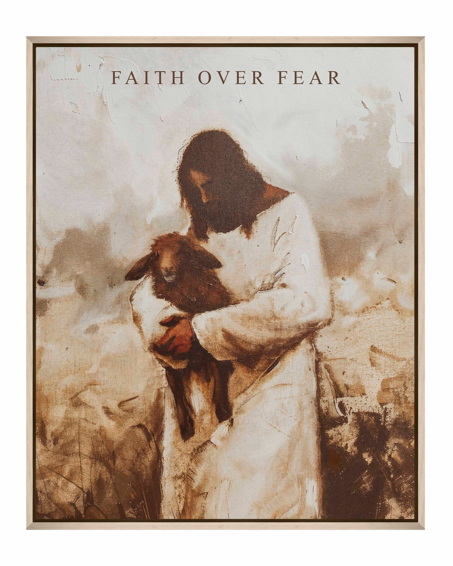Faith Over Fear - Gallery Wrapped Canvas