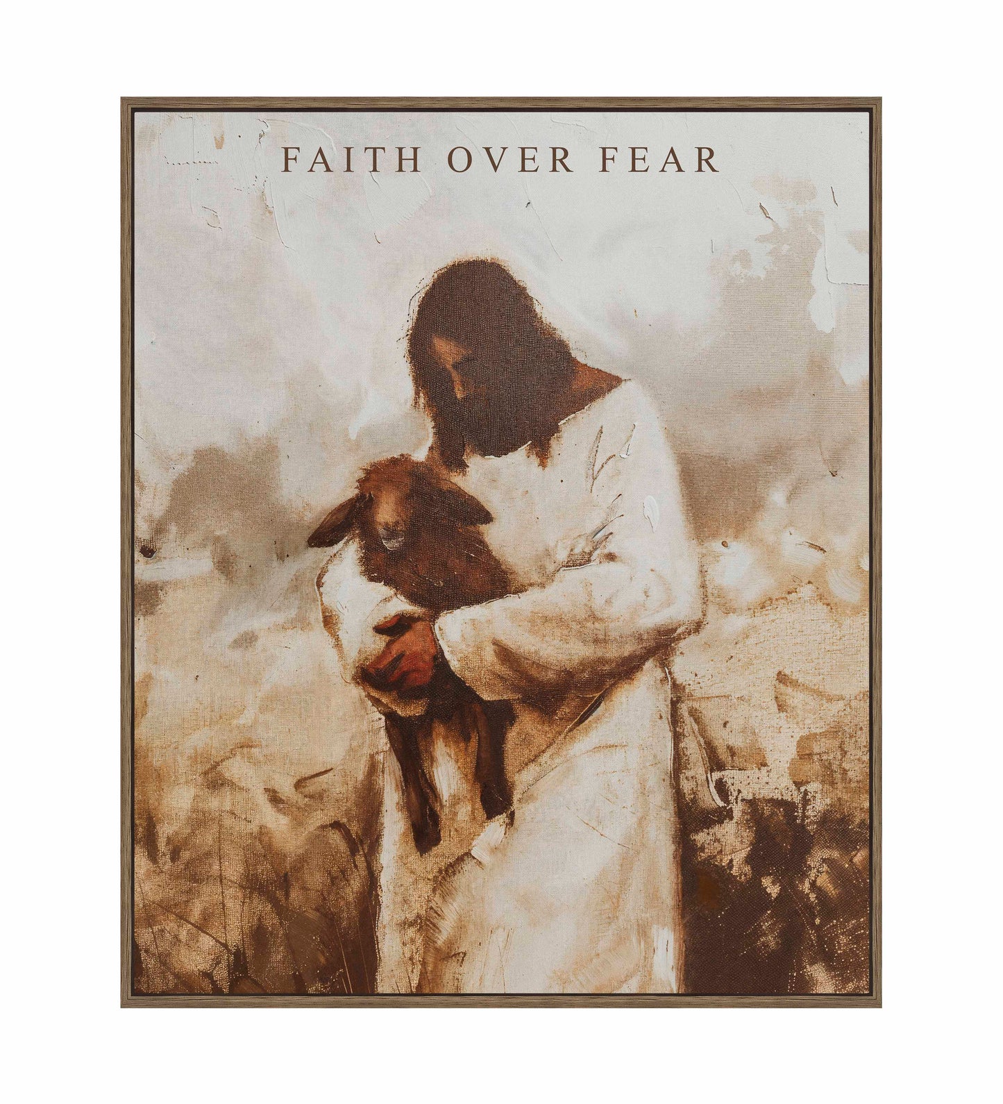Faith Over Fear - Gallery Wrapped Canvas