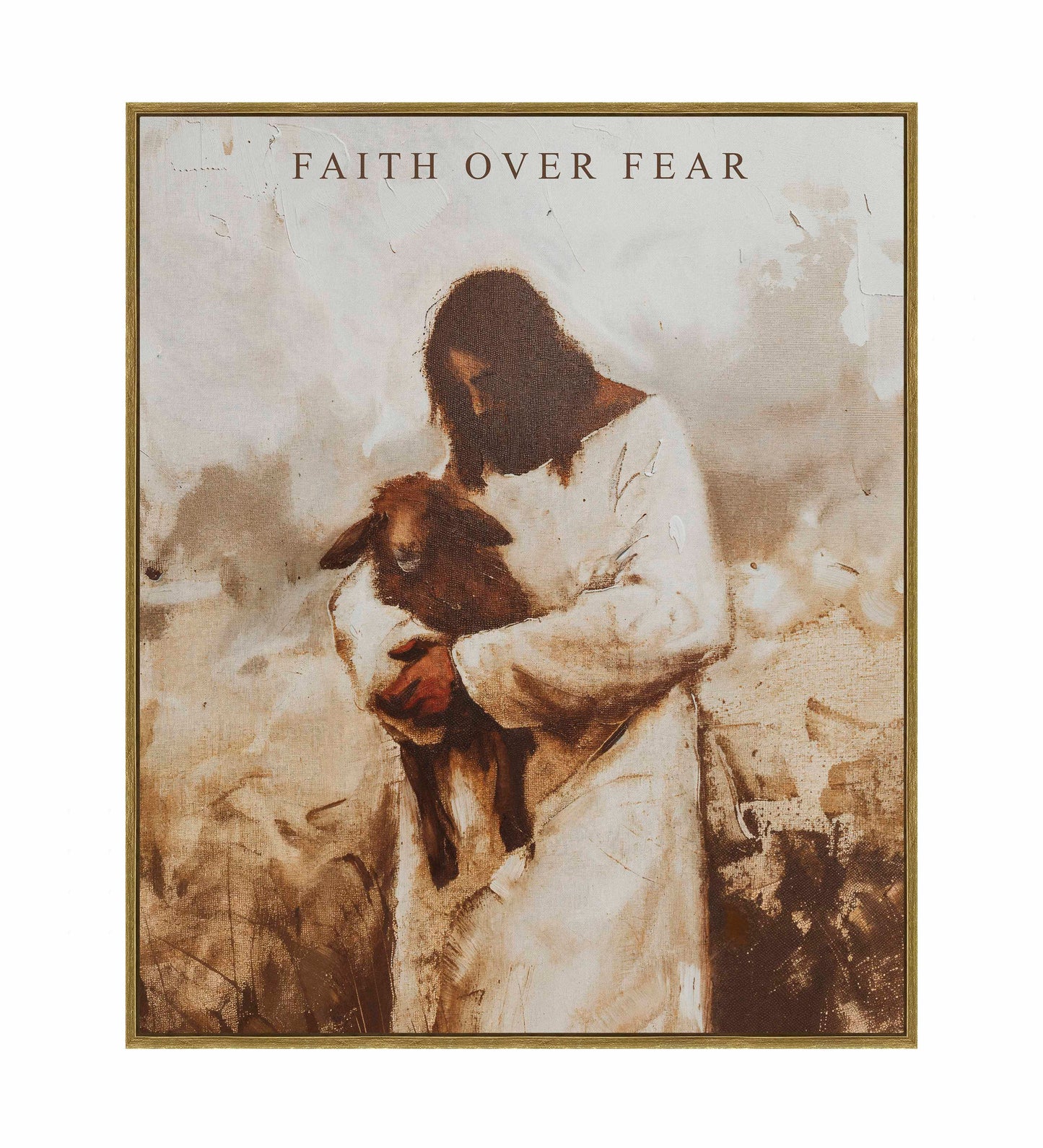 Faith Over Fear - Gallery Wrapped Canvas