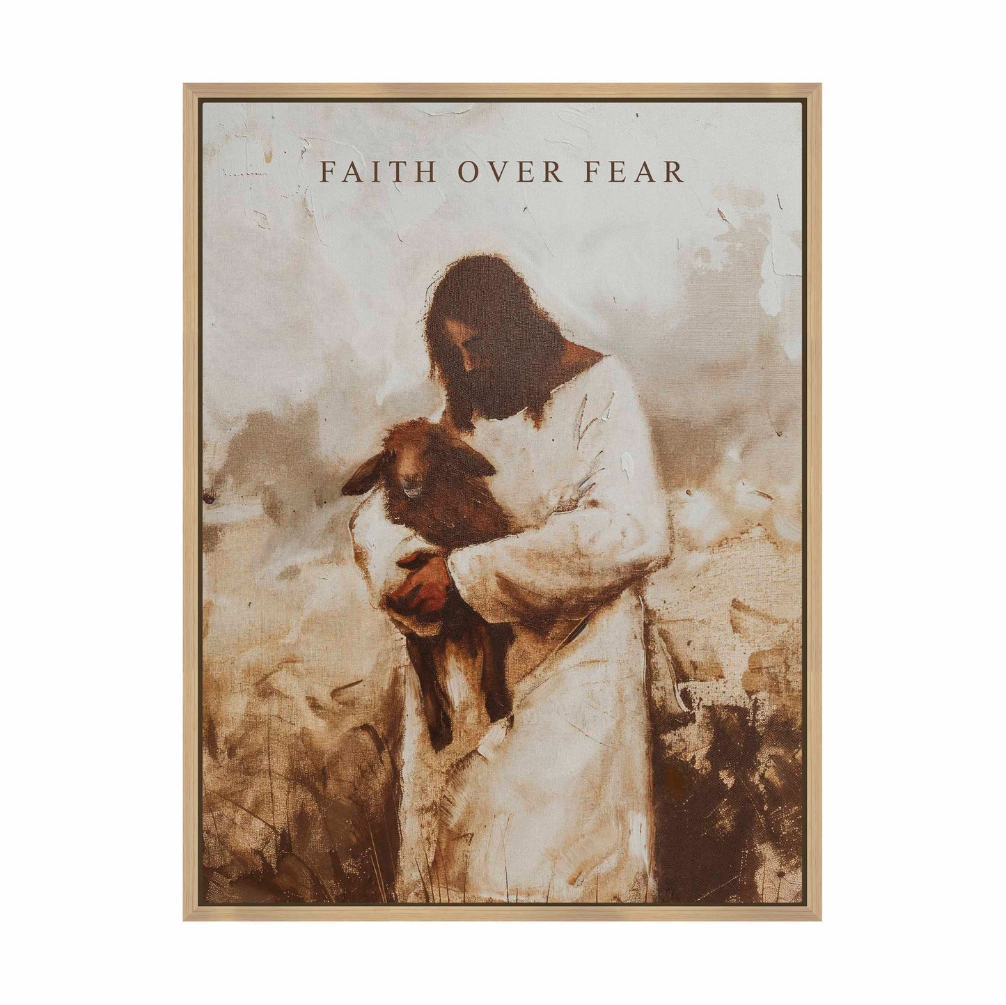 Faith Over Fear - Gallery Wrapped Canvas