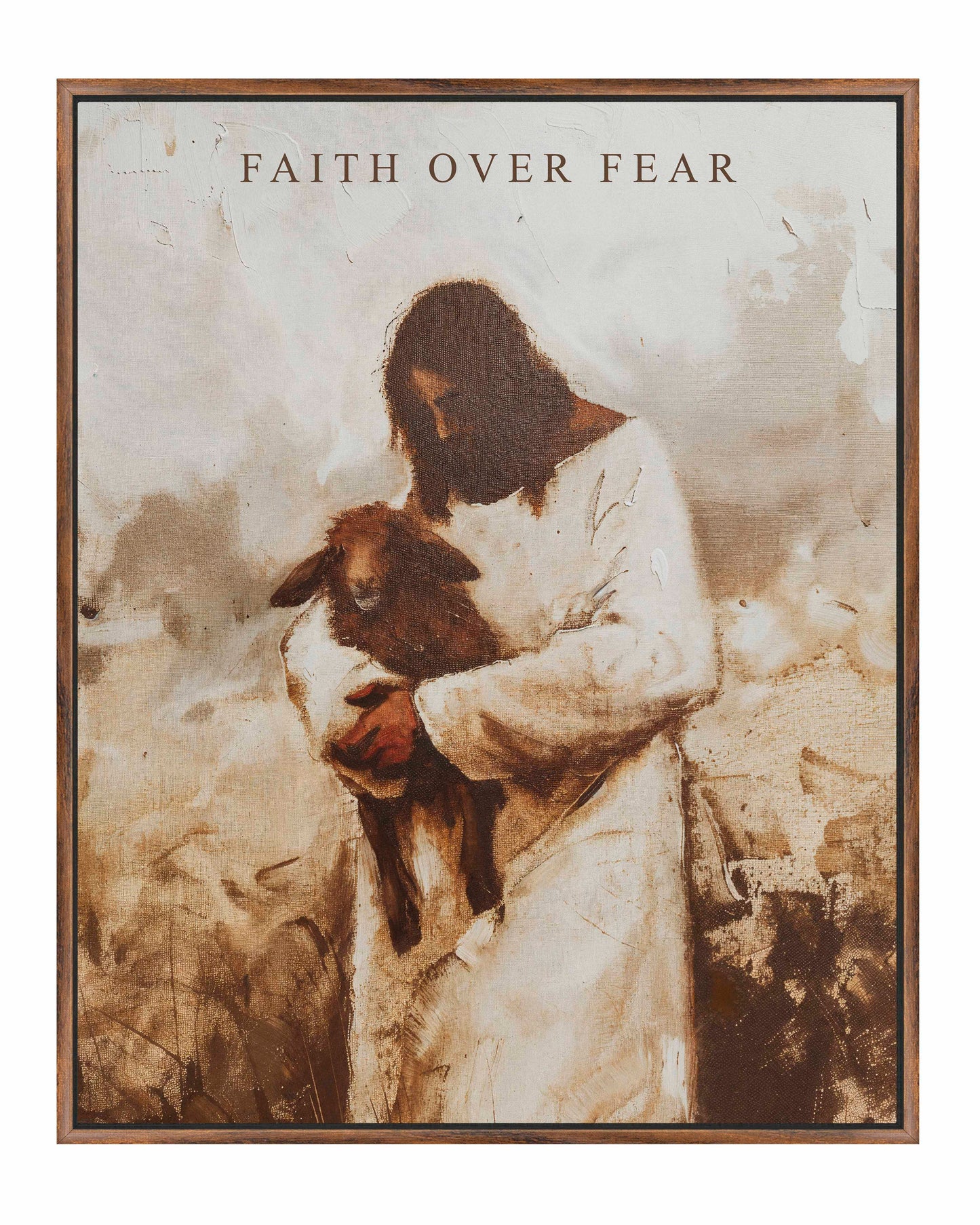 Faith Over Fear - Gallery Wrapped Canvas
