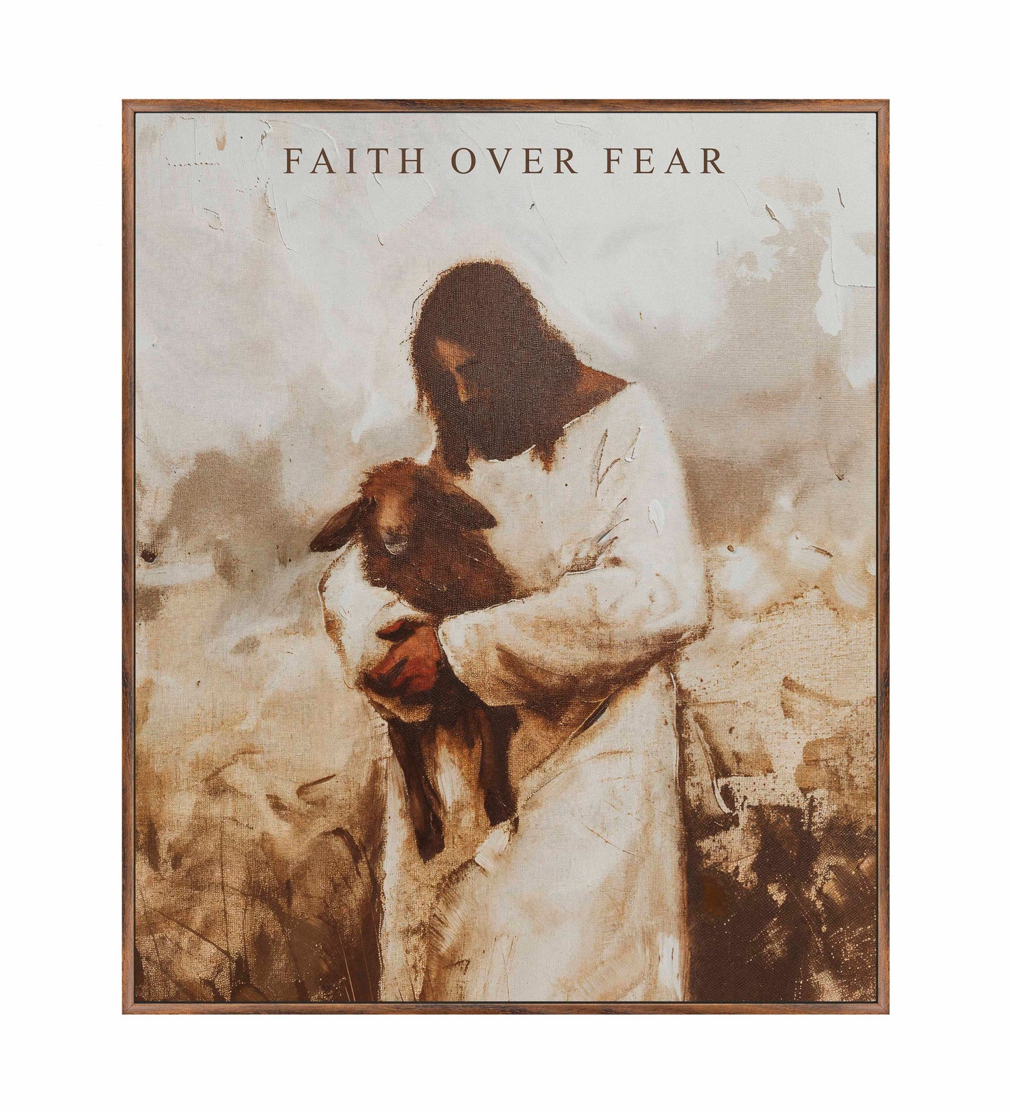 Faith Over Fear - Gallery Wrapped Canvas