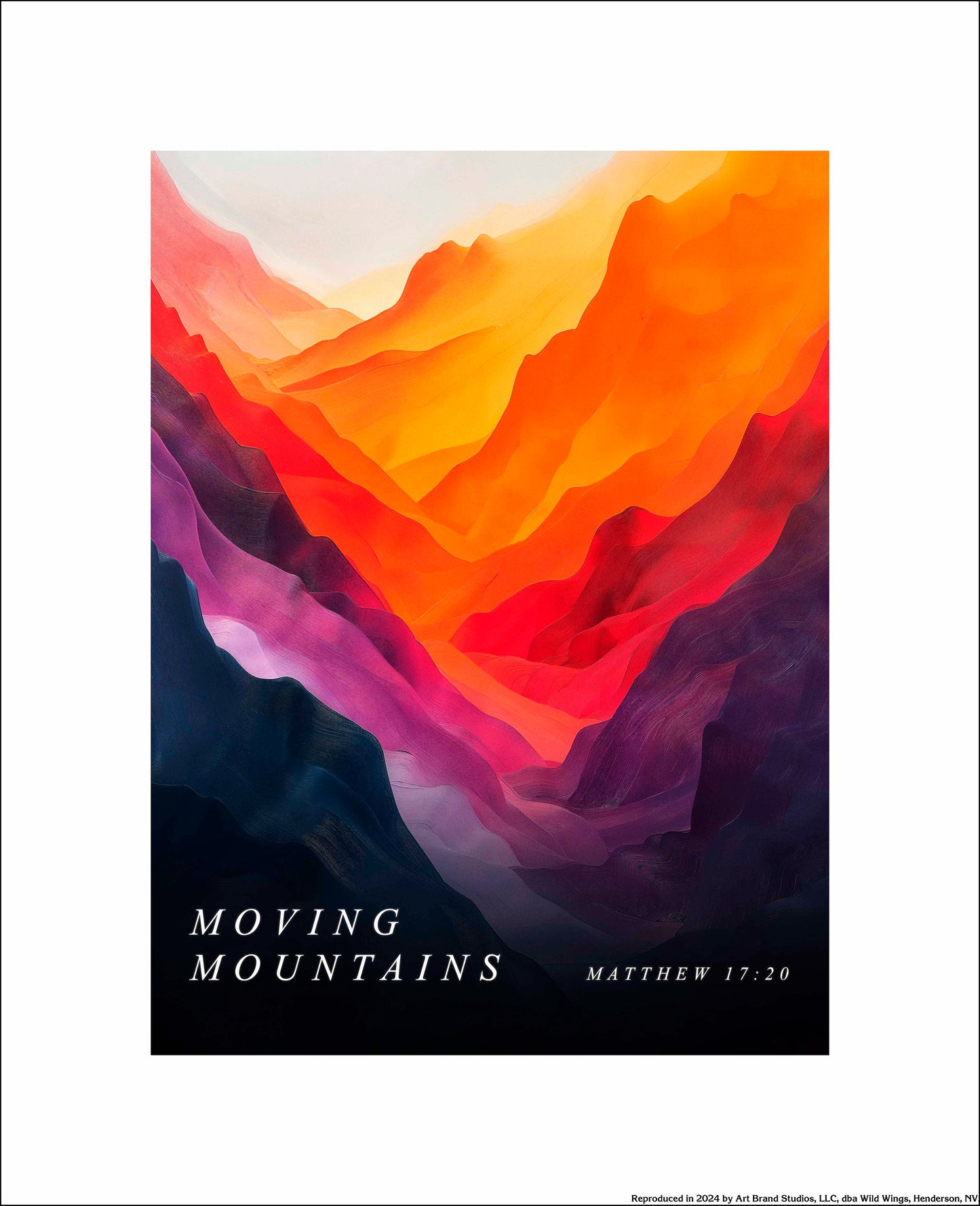 Moving mountains - Art Prints