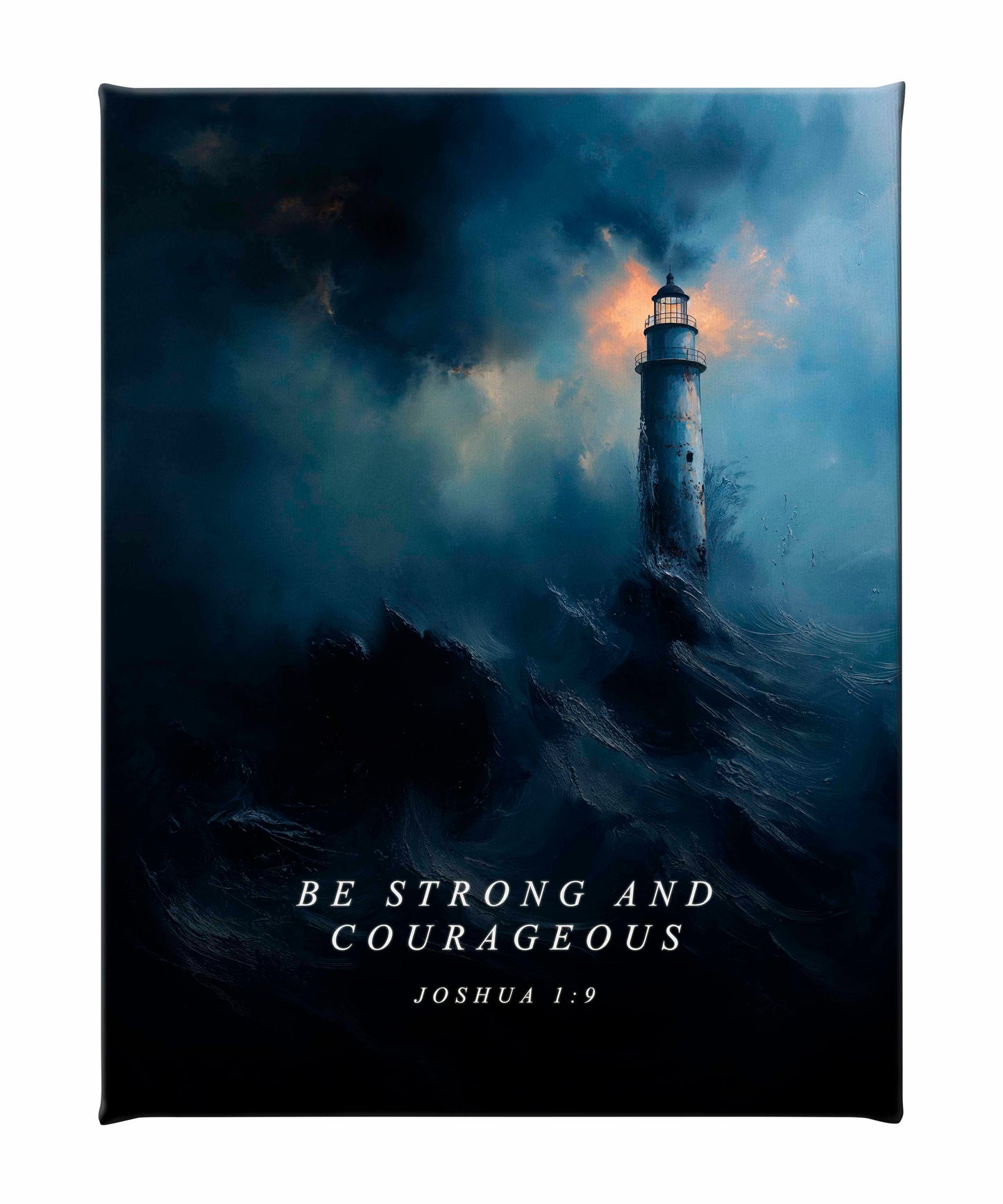 Joshua 1:9 - Gallery Wrapped Canvas
